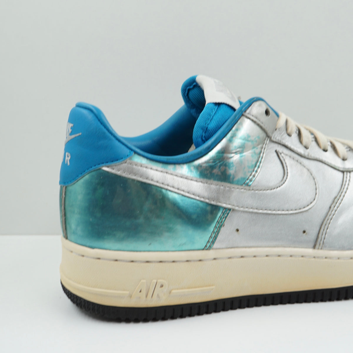 Nike Air Force 1 '07 PRM QS Metallic Light Blue (W)