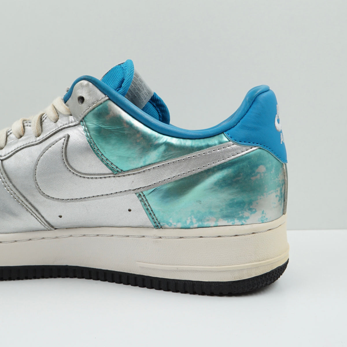Nike Air Force 1 '07 PRM QS Metallic Light Blue (W)