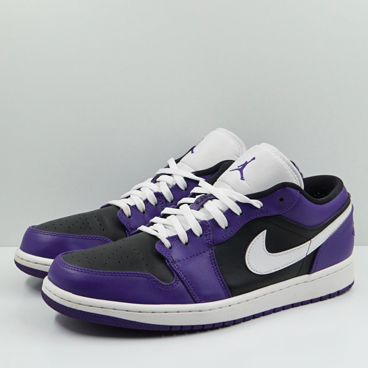 Jordan 1 Low Court Purple Black