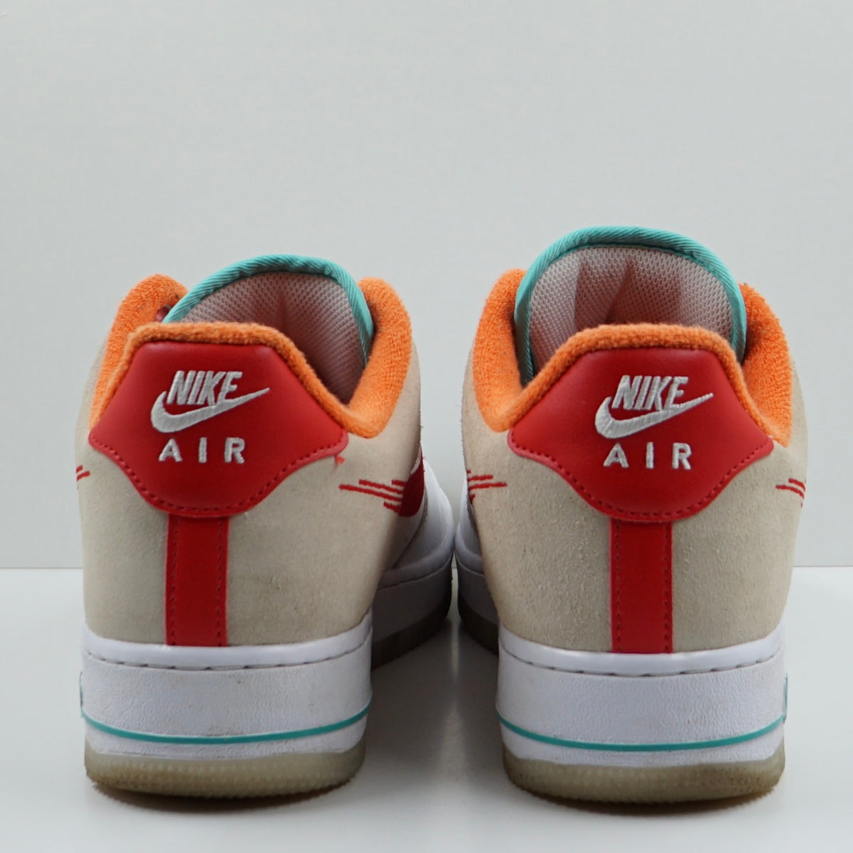 Nike Air Force 1 Low '07 PRM Just Do It White Red Teal