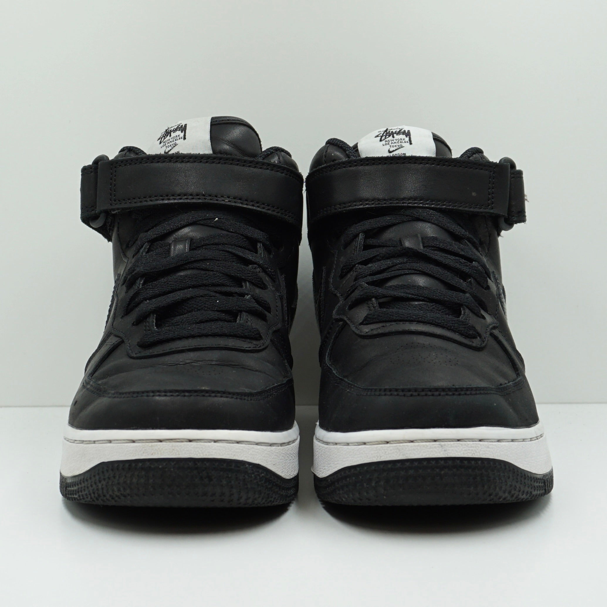 Nike Air Force 1 Mid Stussy Black White