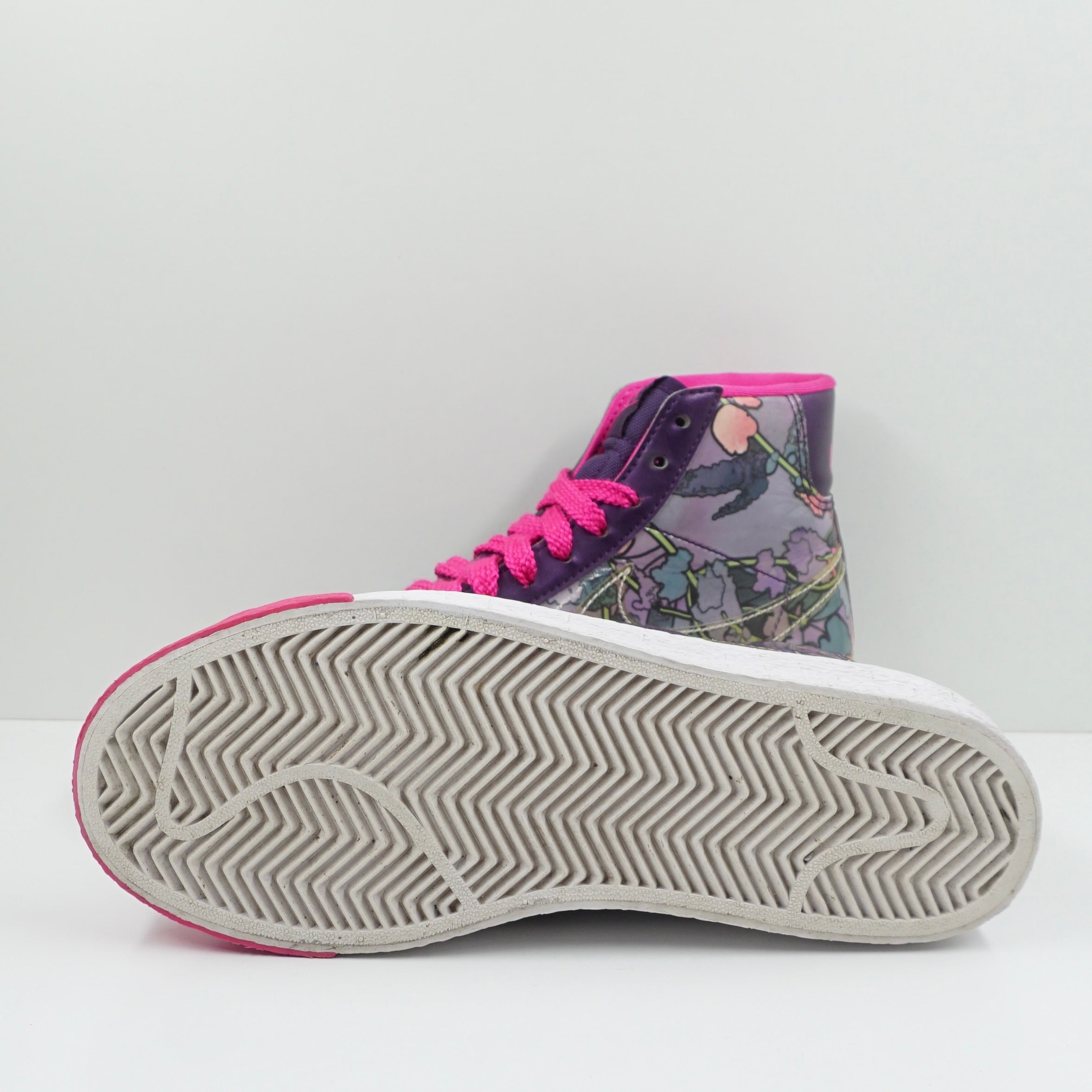nike blazer pink flower