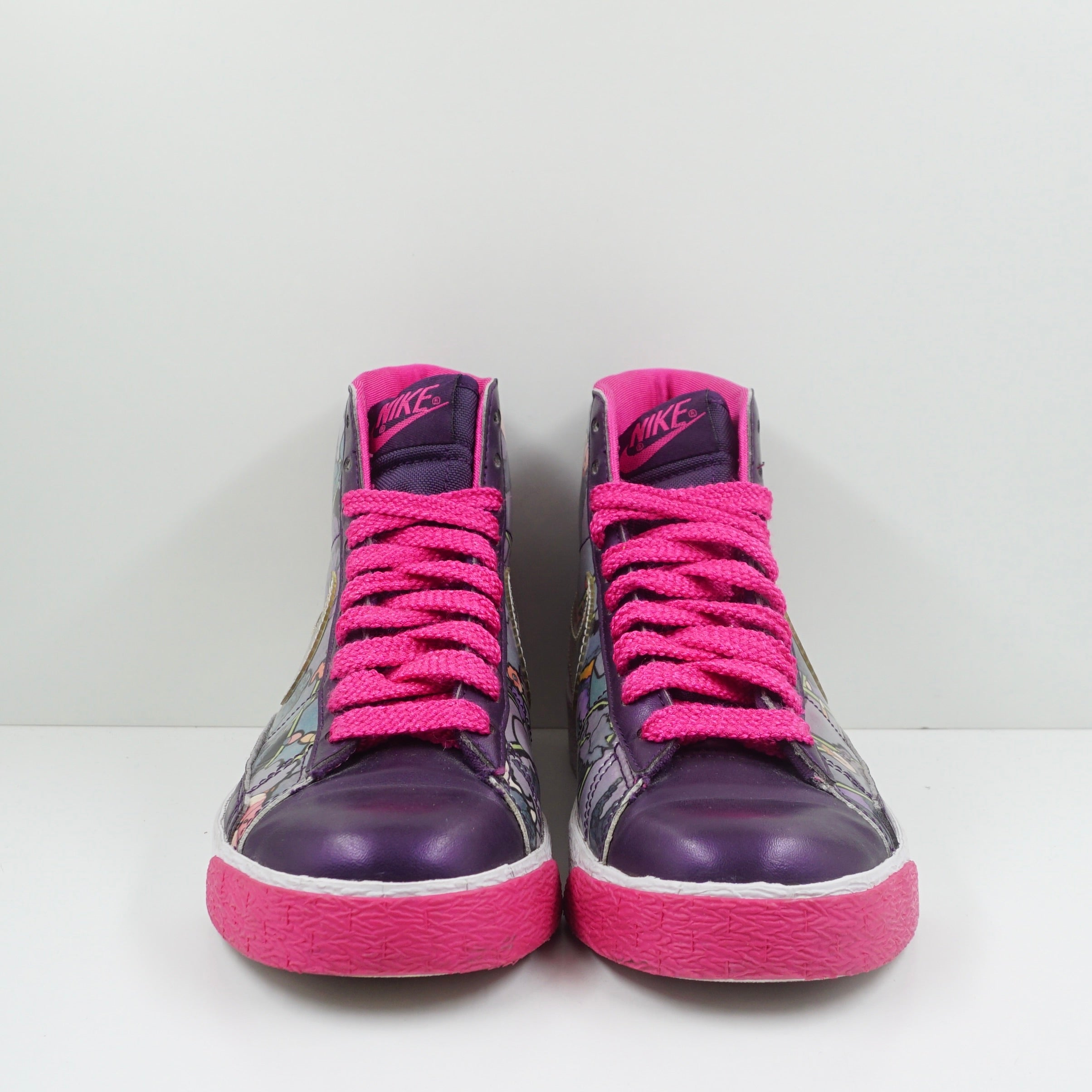 nike blazer pink flower
