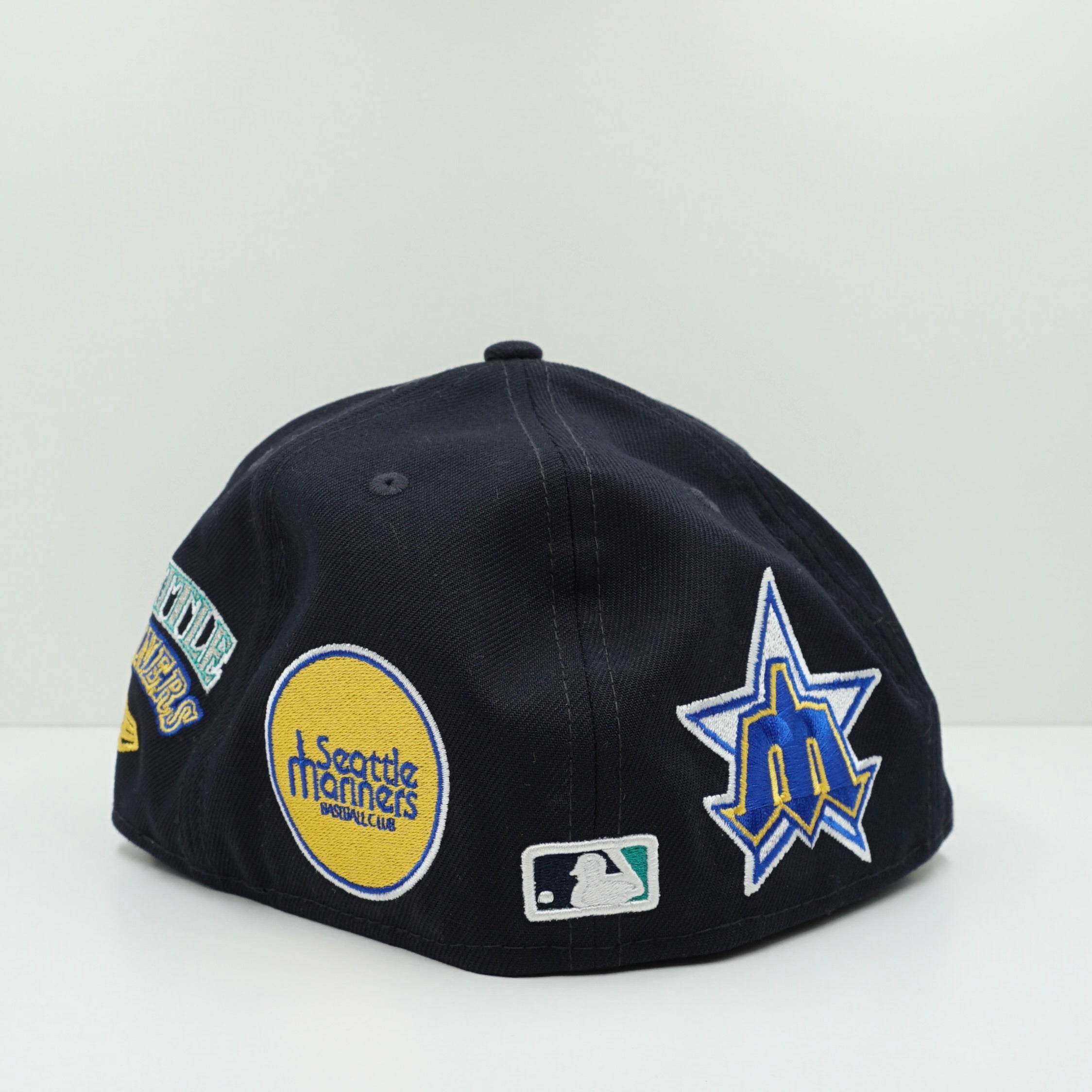New Era Seattle Mariners Multi Logo Fitted Cap