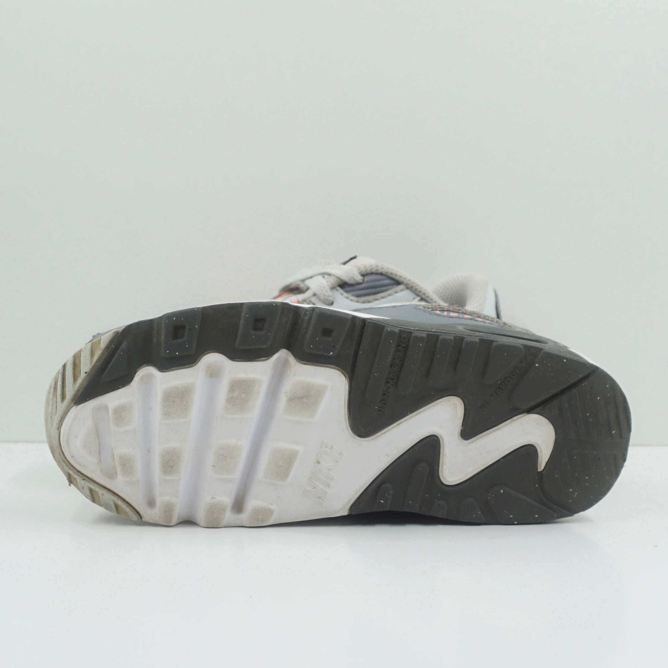 Nike Air Max 90 Leather Platinum Grey Toddler