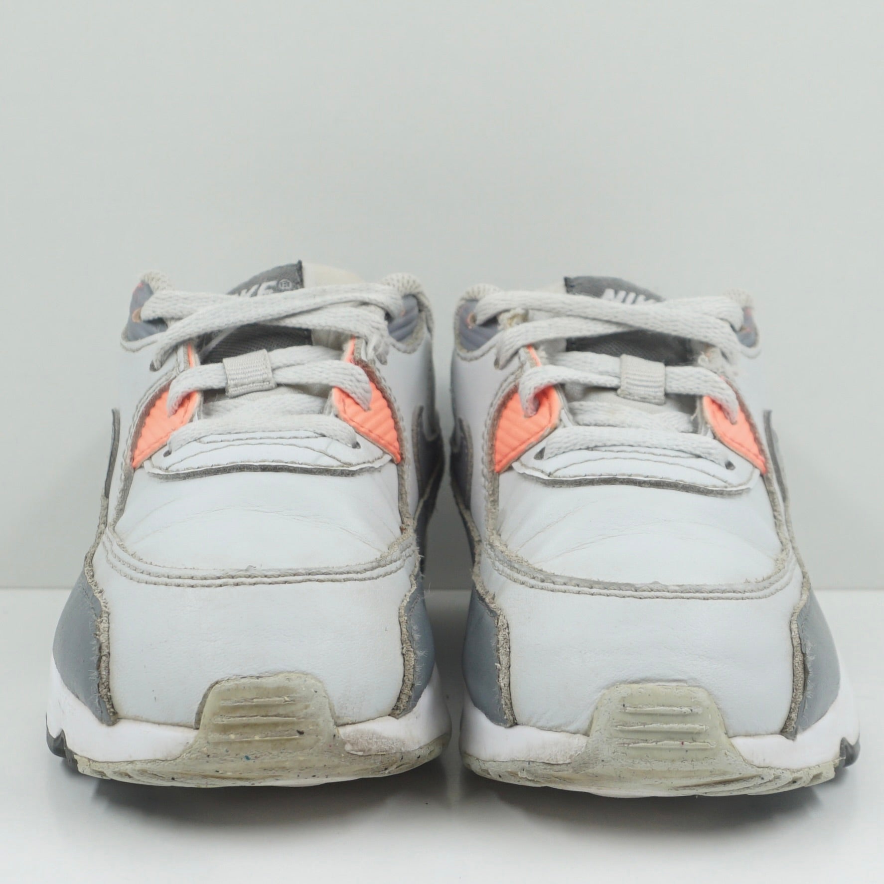 Nike Air Max 90 Leather Platinum Grey Toddler