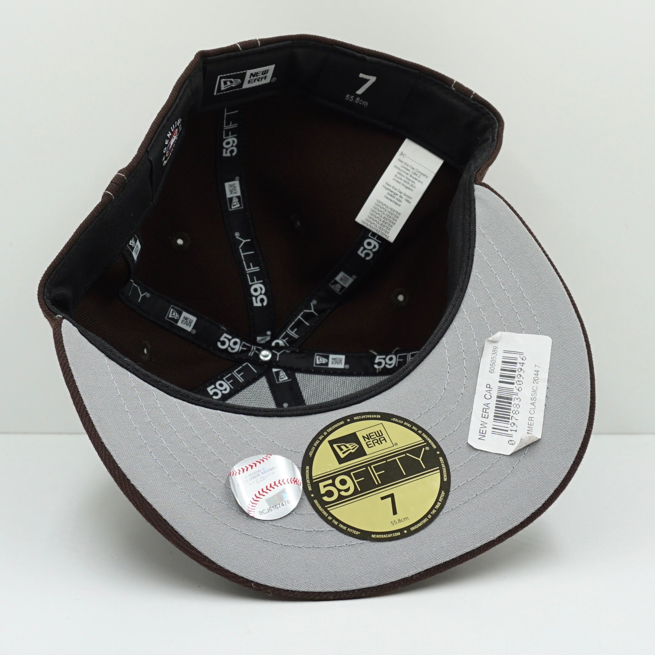 New Era San Diego Padres Summer Classic Brown Yellow Fitted Cap
