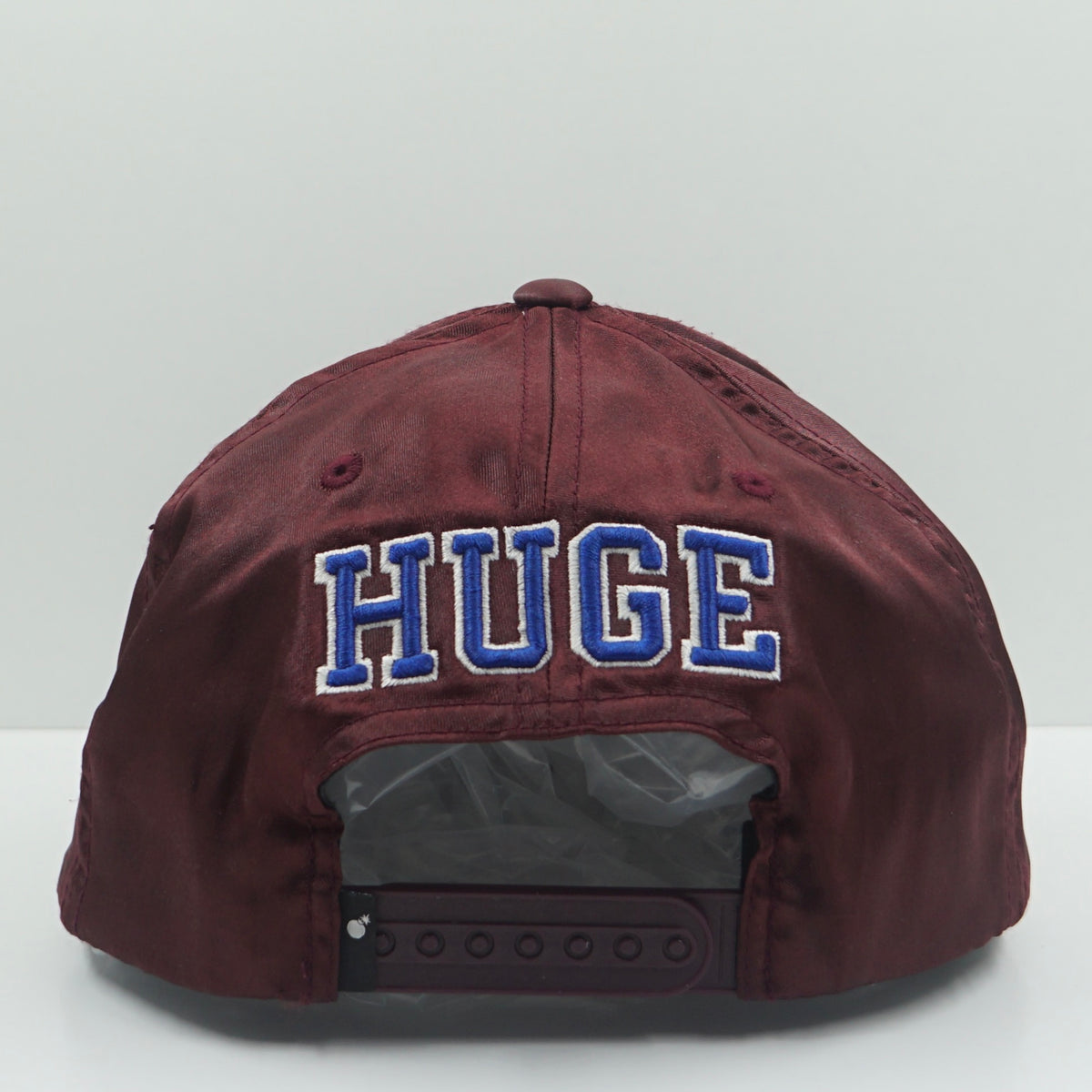 The Hundreds San Francisco Satin Burgundy Snapback Cap