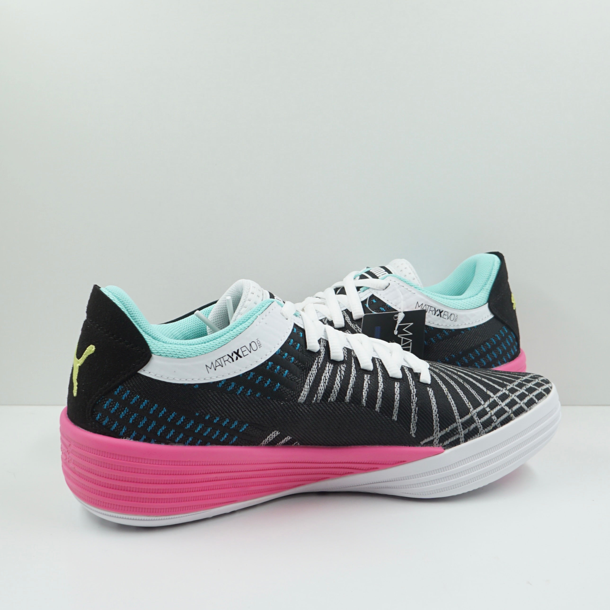 Puma Clyde All-Pro Black Luminous Pink