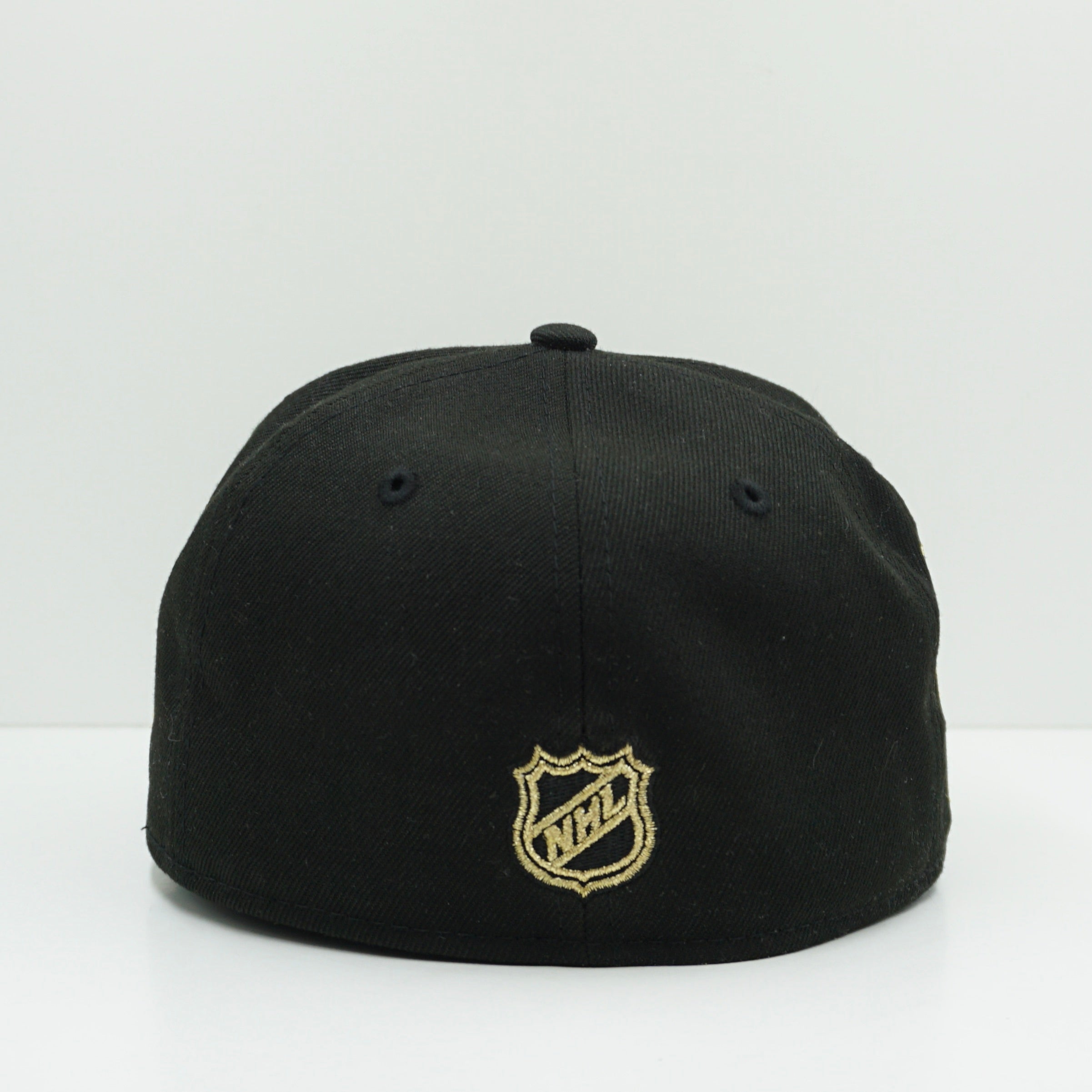 New Era Florida Phanters Stanly Cup Champions Custom Black Gold NHL Fitted Cap