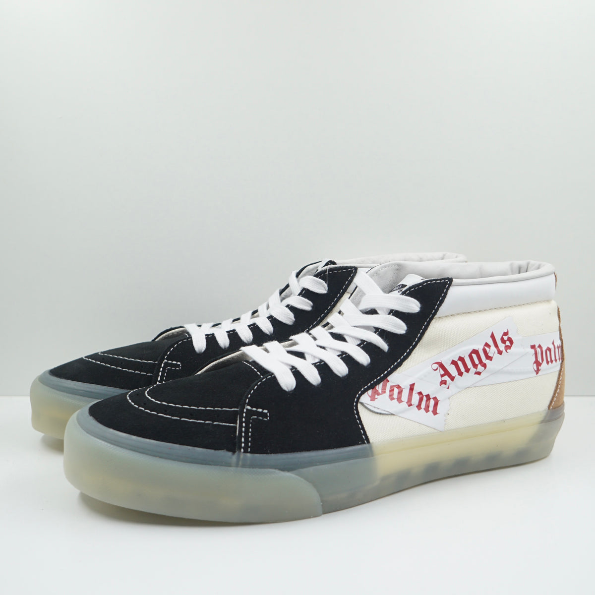 Vans Vault Sk8-Mid LX Palm Angels Black White Beige