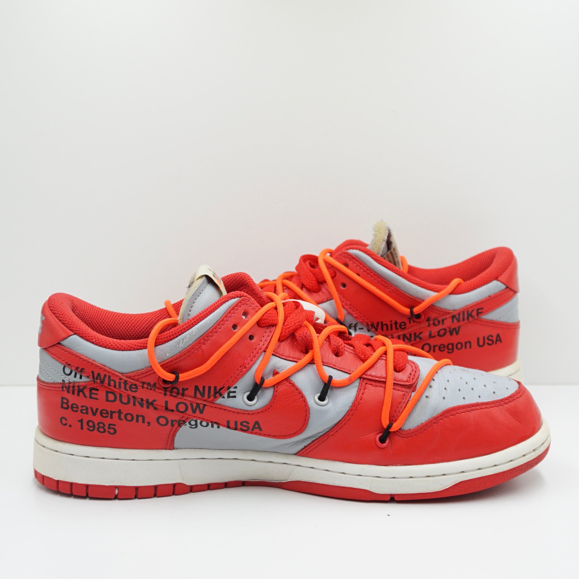 Nike Dunk Low Off-White University Red