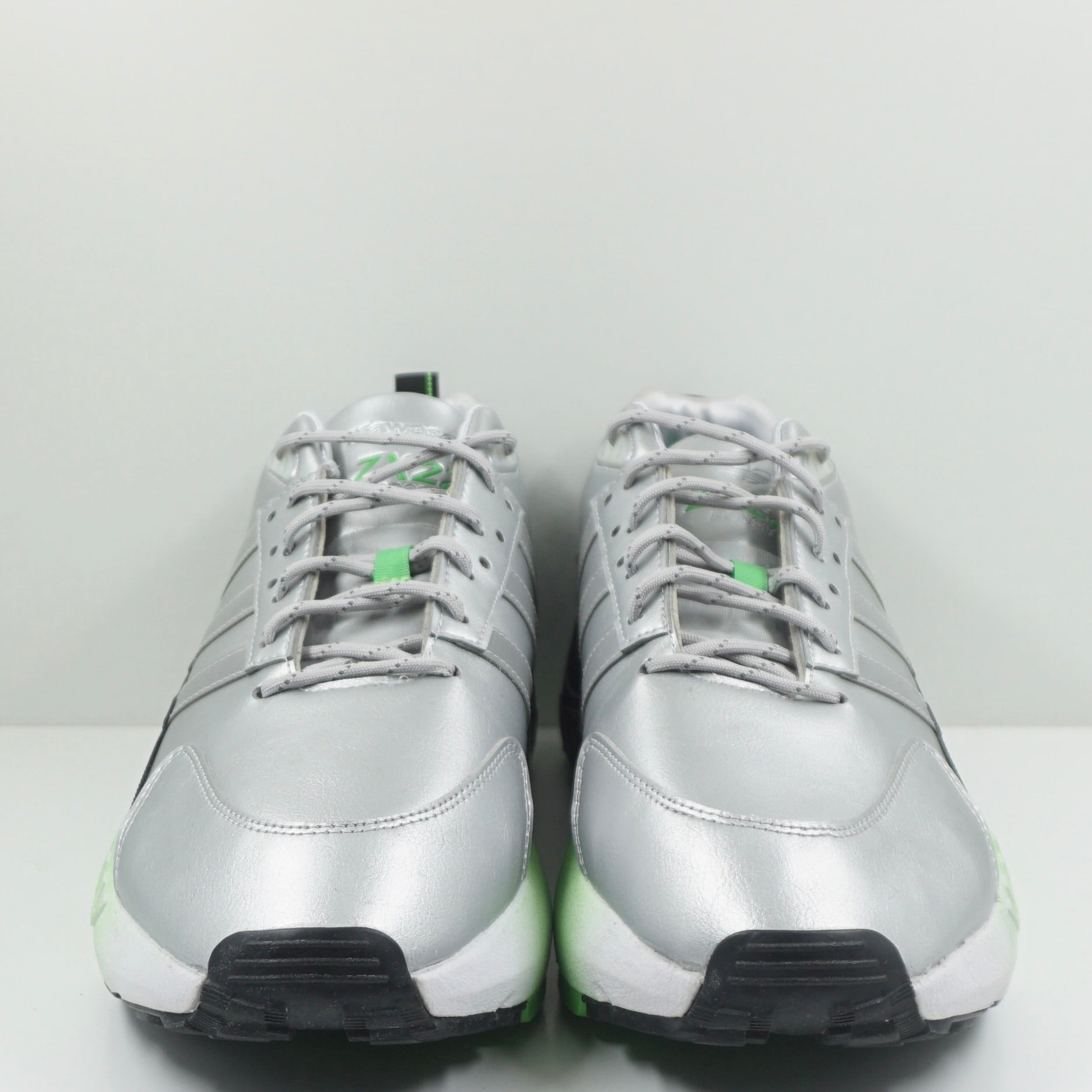 ノルトワース Adidas X Kawasaki Ninja Zx 22 Boost Mens Sz 8 Metallic Silver