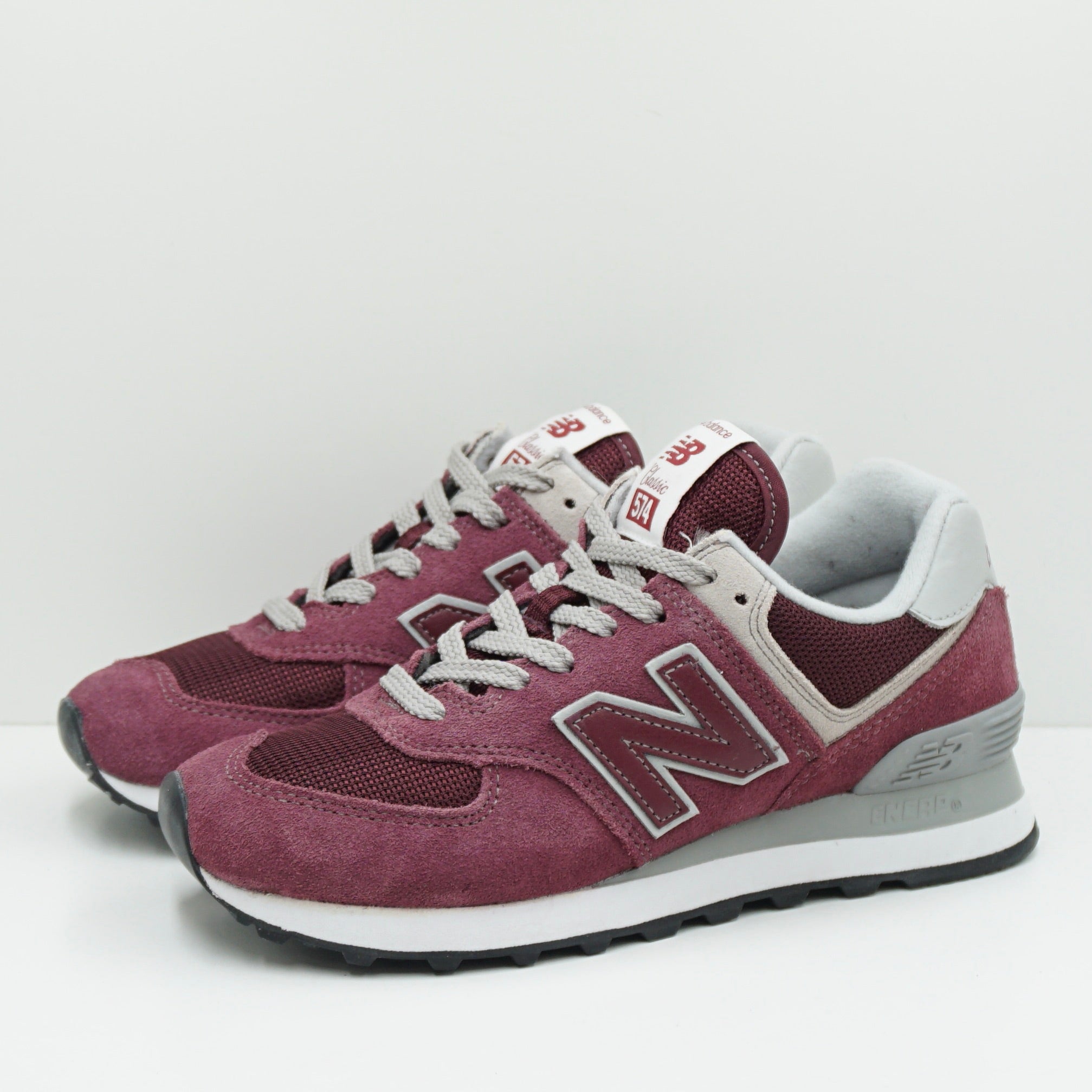 New Balance 574 Burgundy Grey (W)