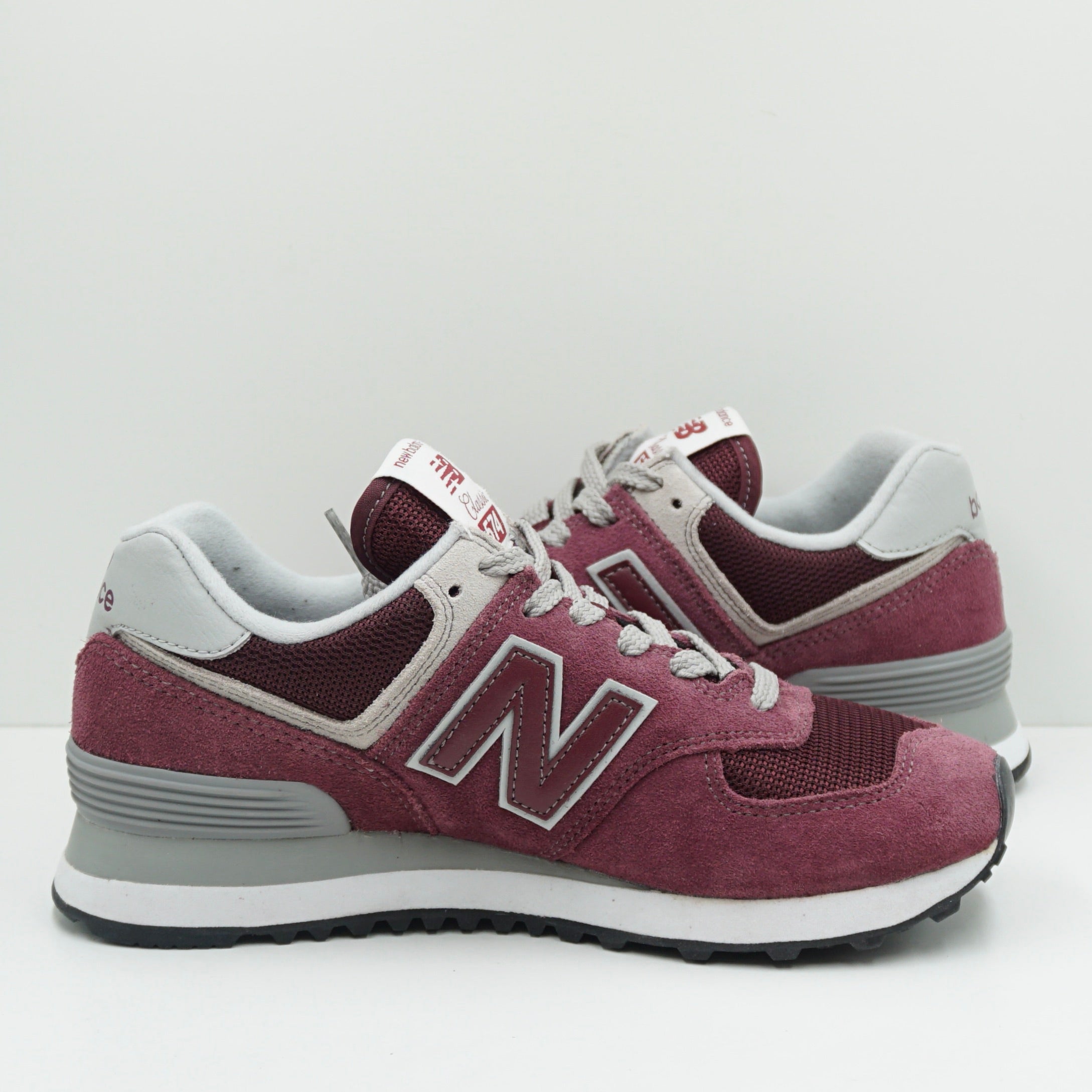 New Balance 574 Burgundy Grey (W)