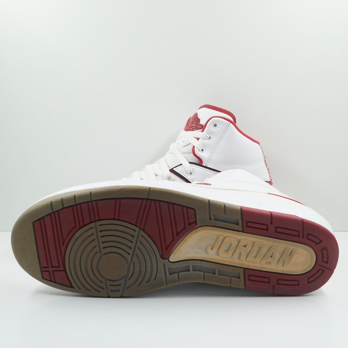 Jordan 2 Retro White Red (2014)