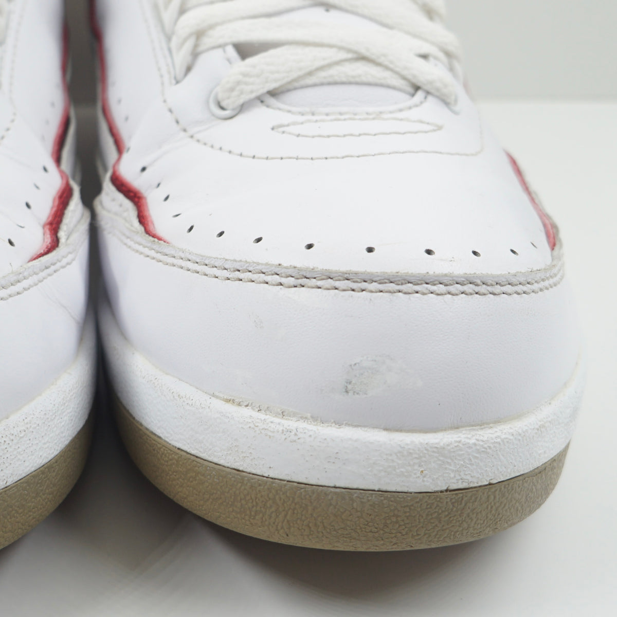 Jordan 2 Retro White Red (2014)