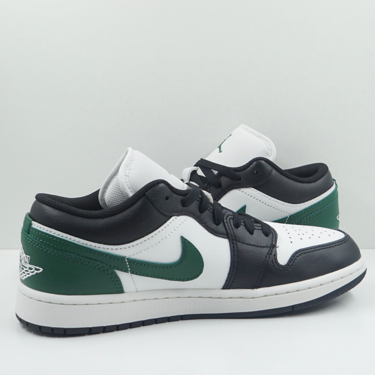 Jordan 1 Low Black Gorge Green