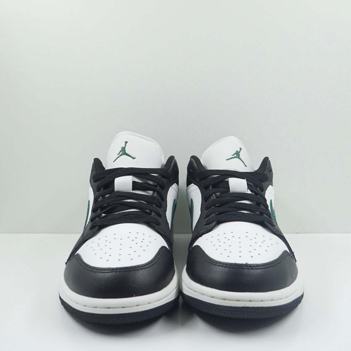 Jordan 1 Low Black Gorge Green