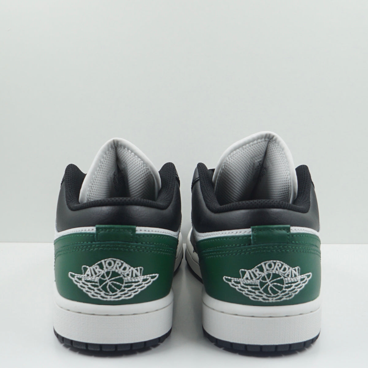Jordan 1 Low Black Gorge Green