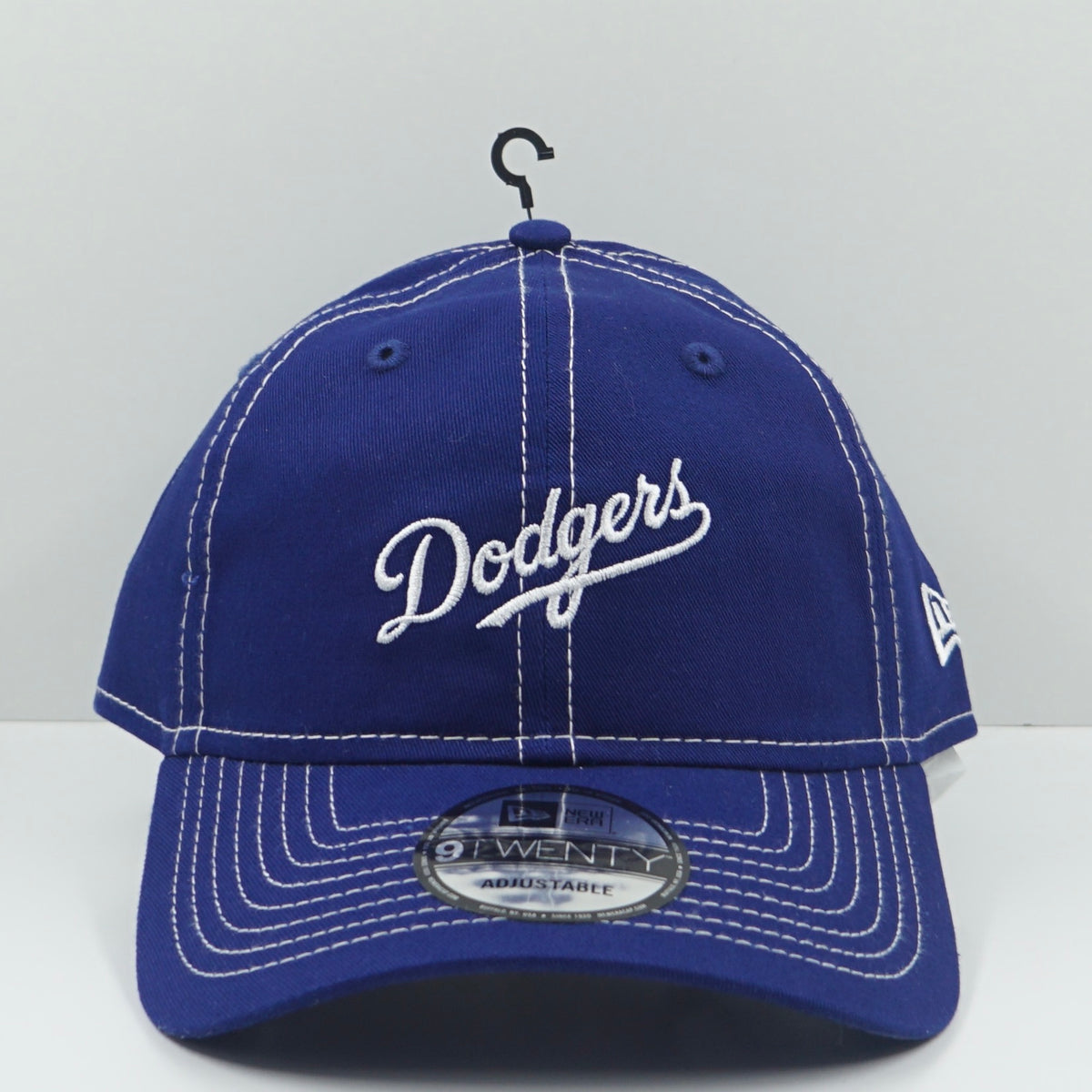 New Era Los Angeles Dodgers Contrast Stitching Blue Adjustable Cap