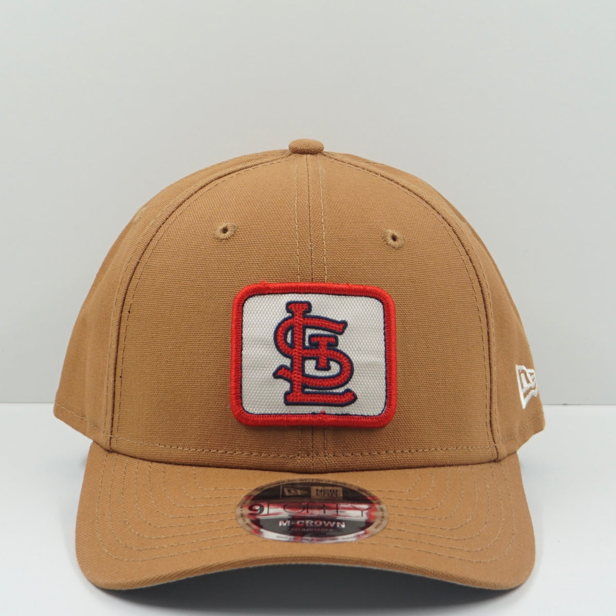 New Era St. Louis Cardinals Brown Canvas Adjustable Cap