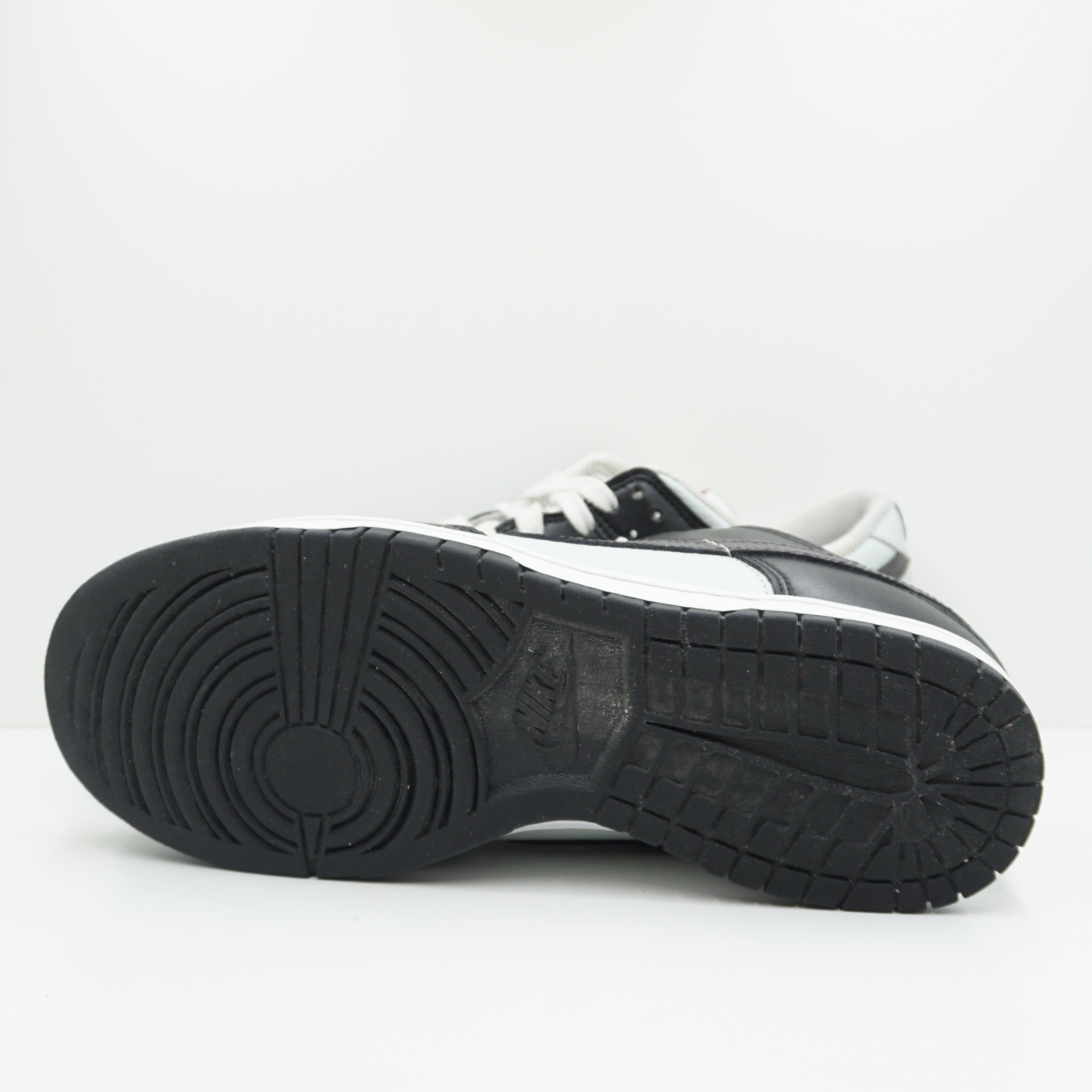 Nike Dunk Low Black Total Orange Mini Swoosh