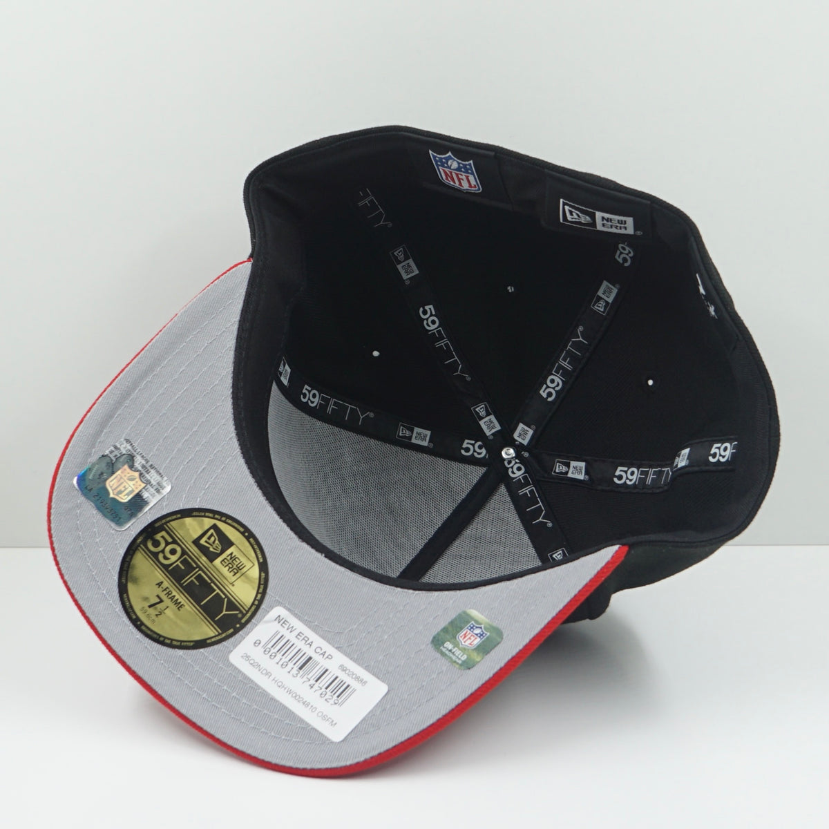 New Era Tampa Bay Buccaneers 2025 NFL Draft A-Frame Fitted Cap