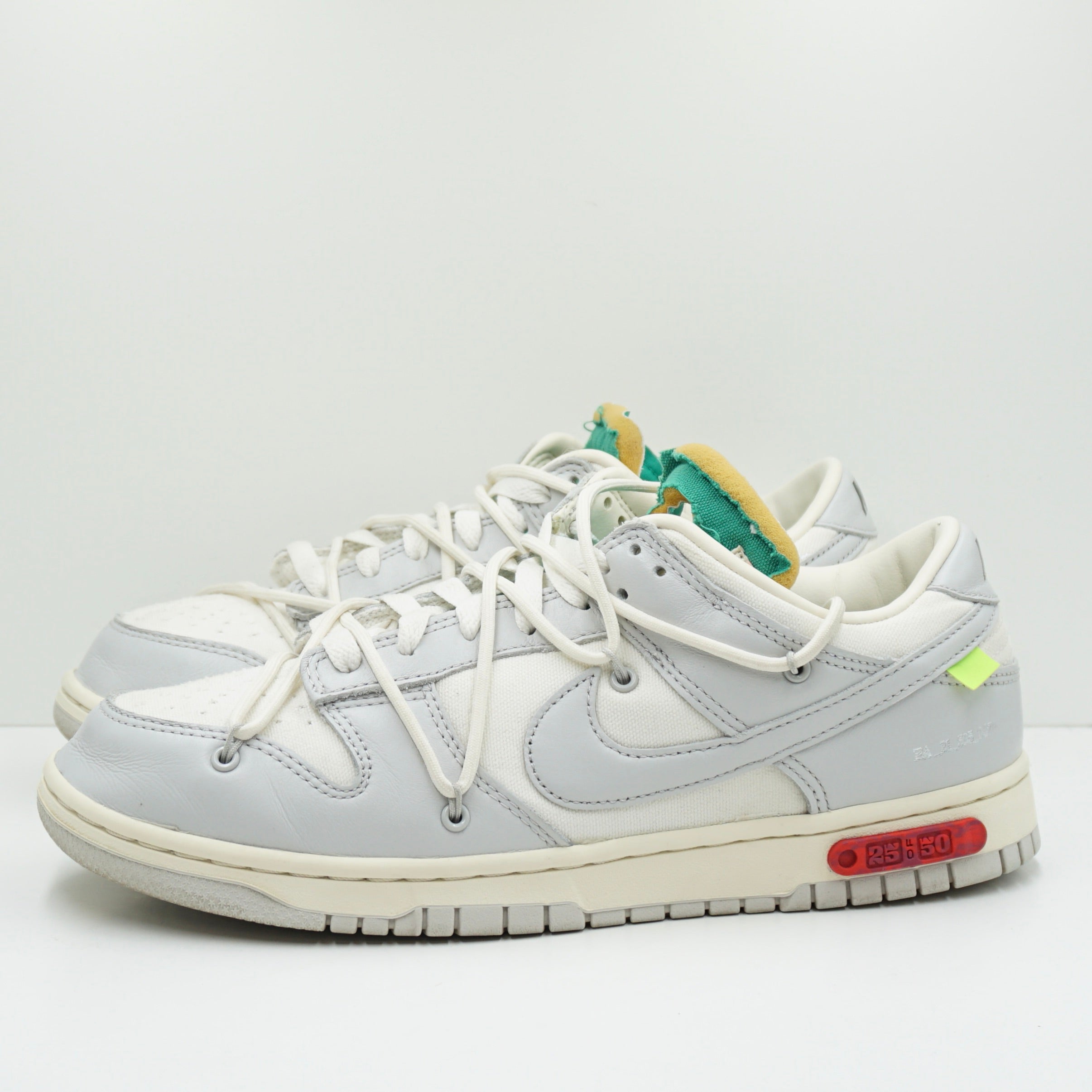 dunk off white lot 25