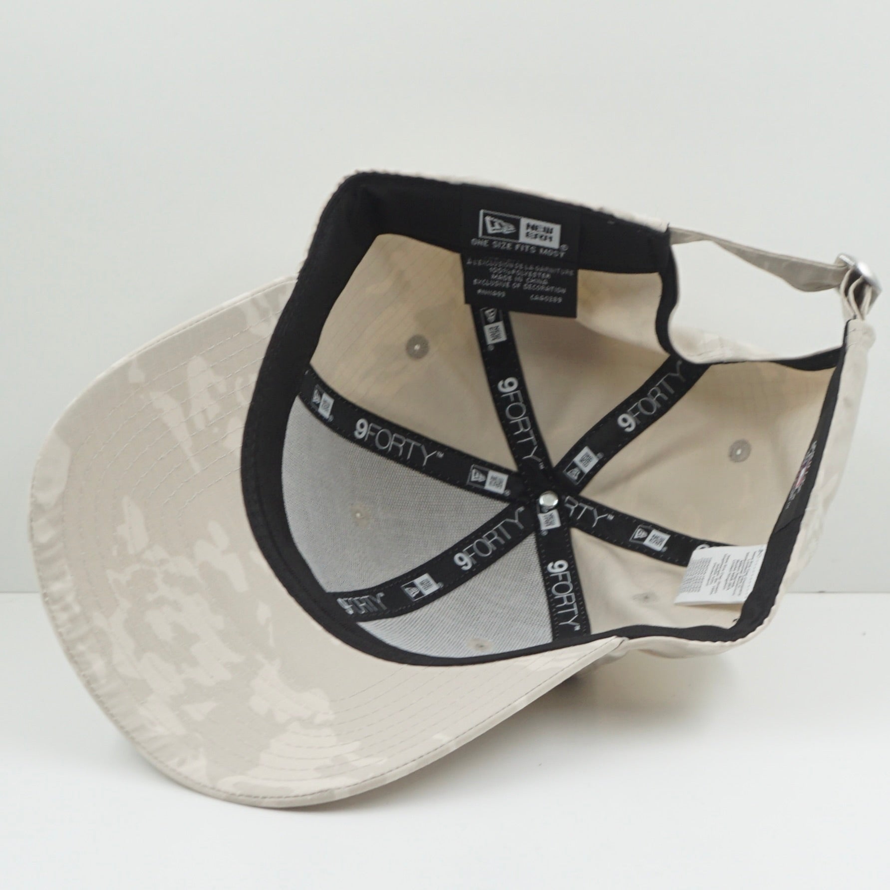 New Era New York Yankees Beige Camo Adjustable Cap