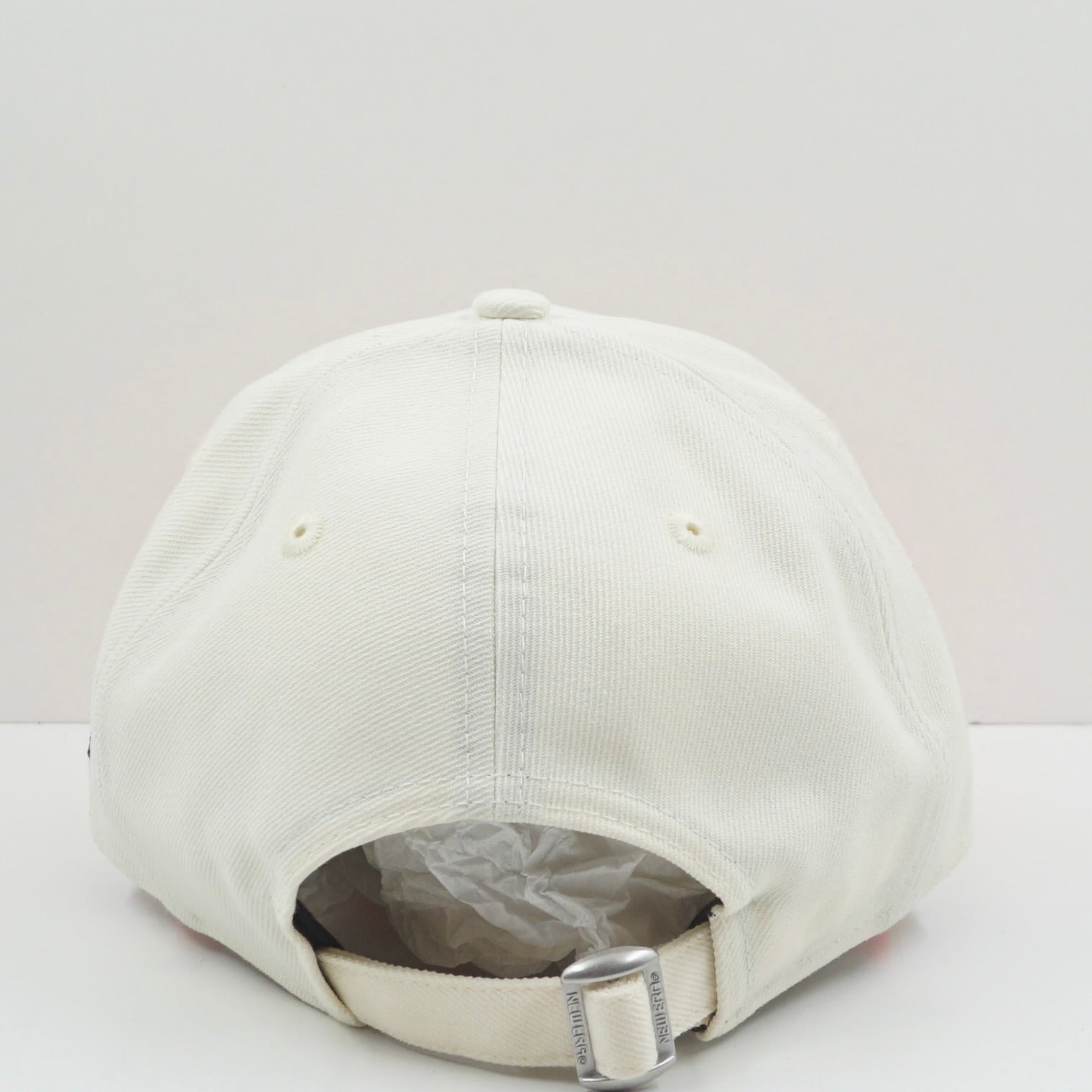 New Era Mclaren Beige Orange Adjustable Cap