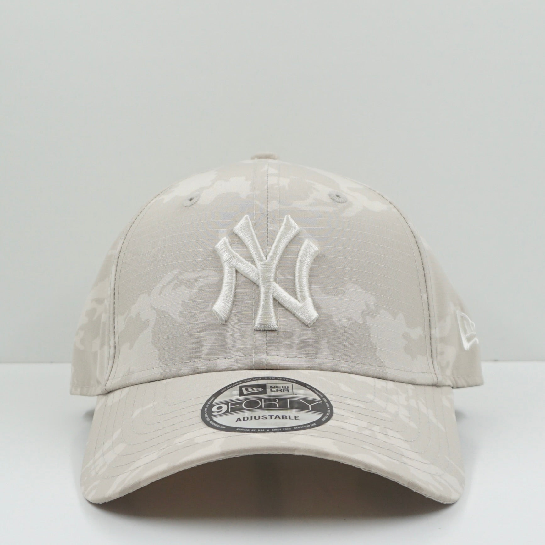New Era New York Yankees Beige Camo Adjustable Cap