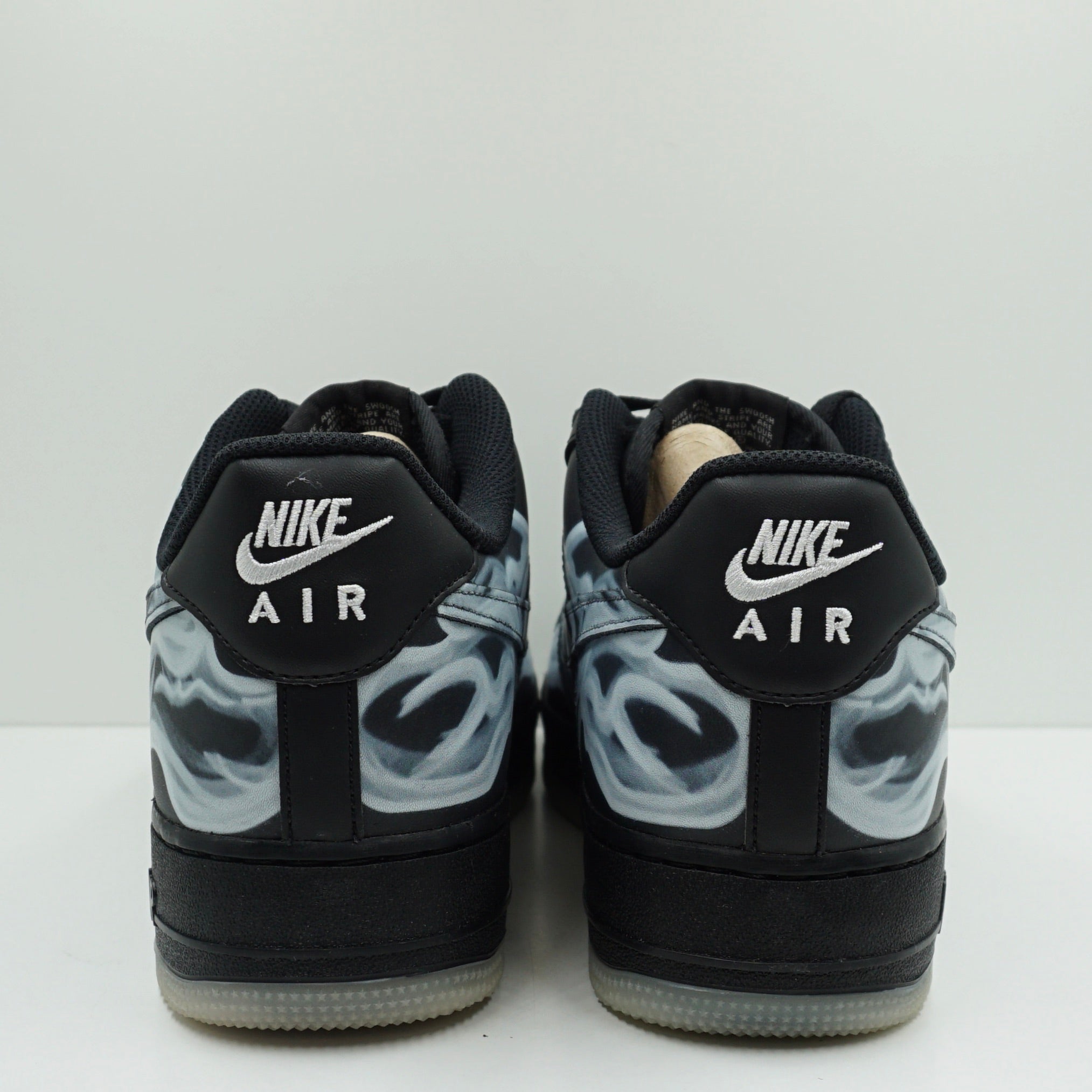 Nike Air Force 1 Low Black Skeleton Halloween (2019)