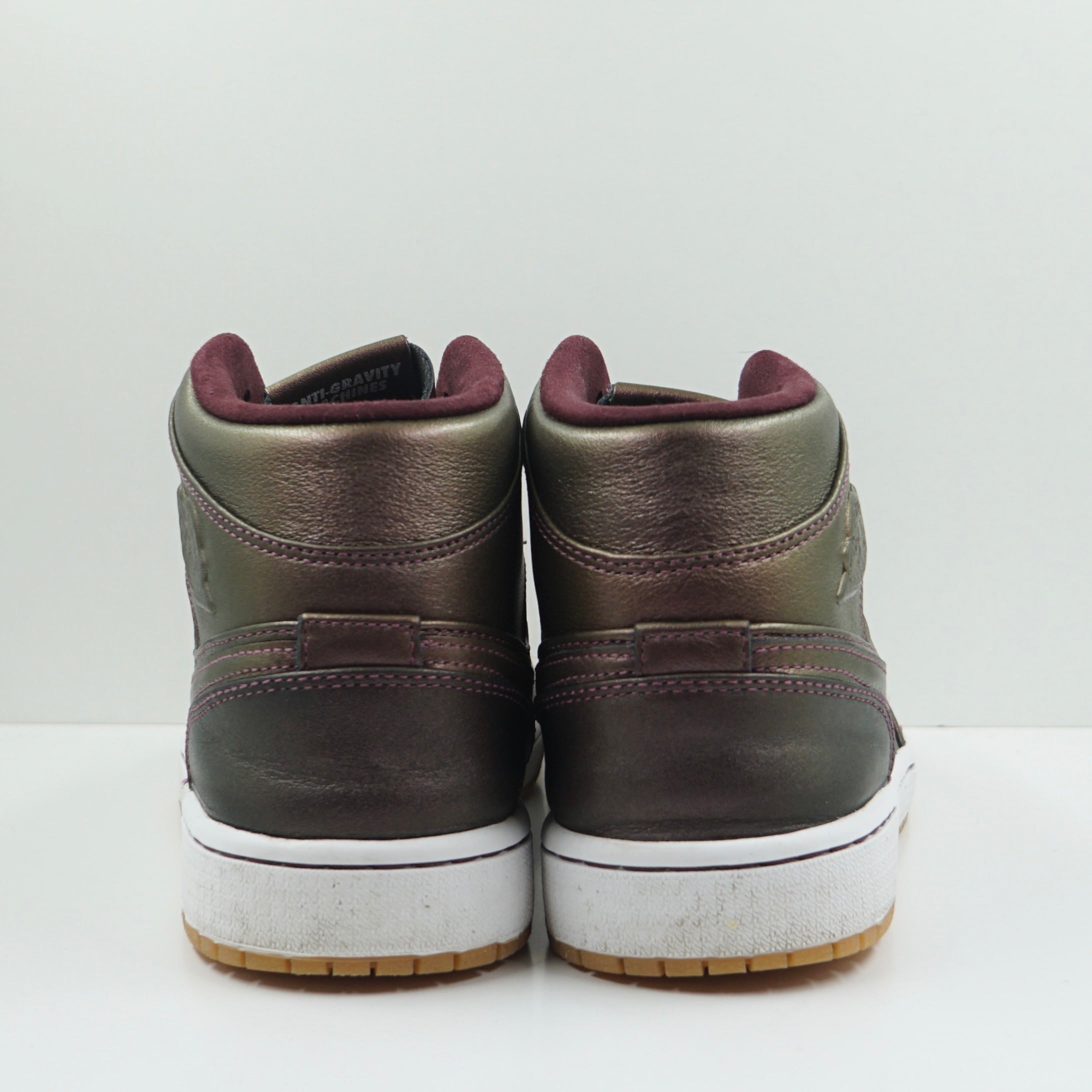 Jordan 1 Mid Nouveau Deep Burgundy Gum