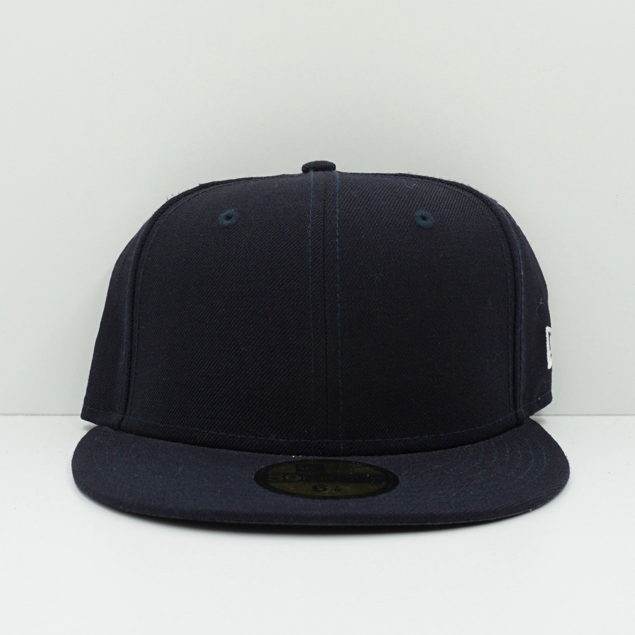 New Era Blank Navy Fitted Cap