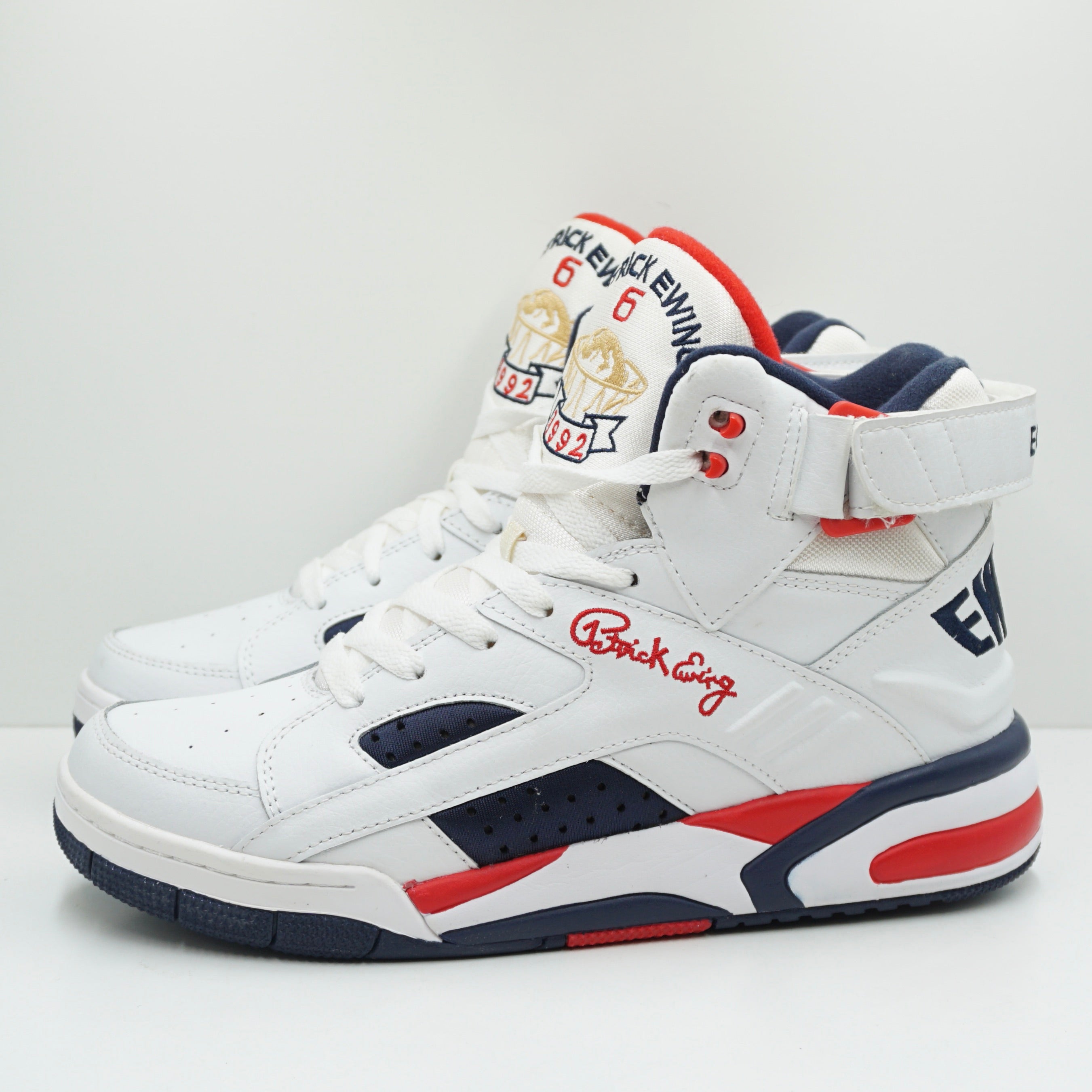 Ewing Eclipse OG Olympic White Navy Red