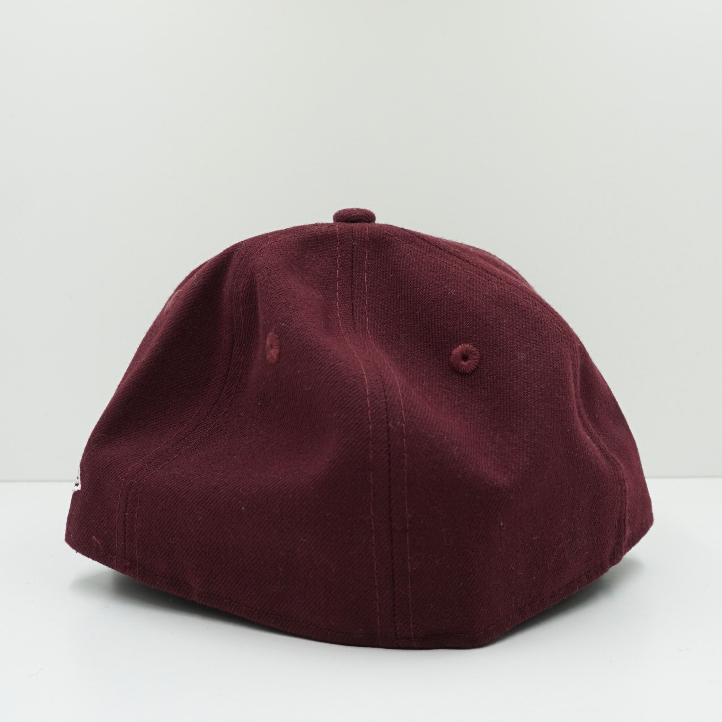 New Era Blank Burgundy Fitted Cap