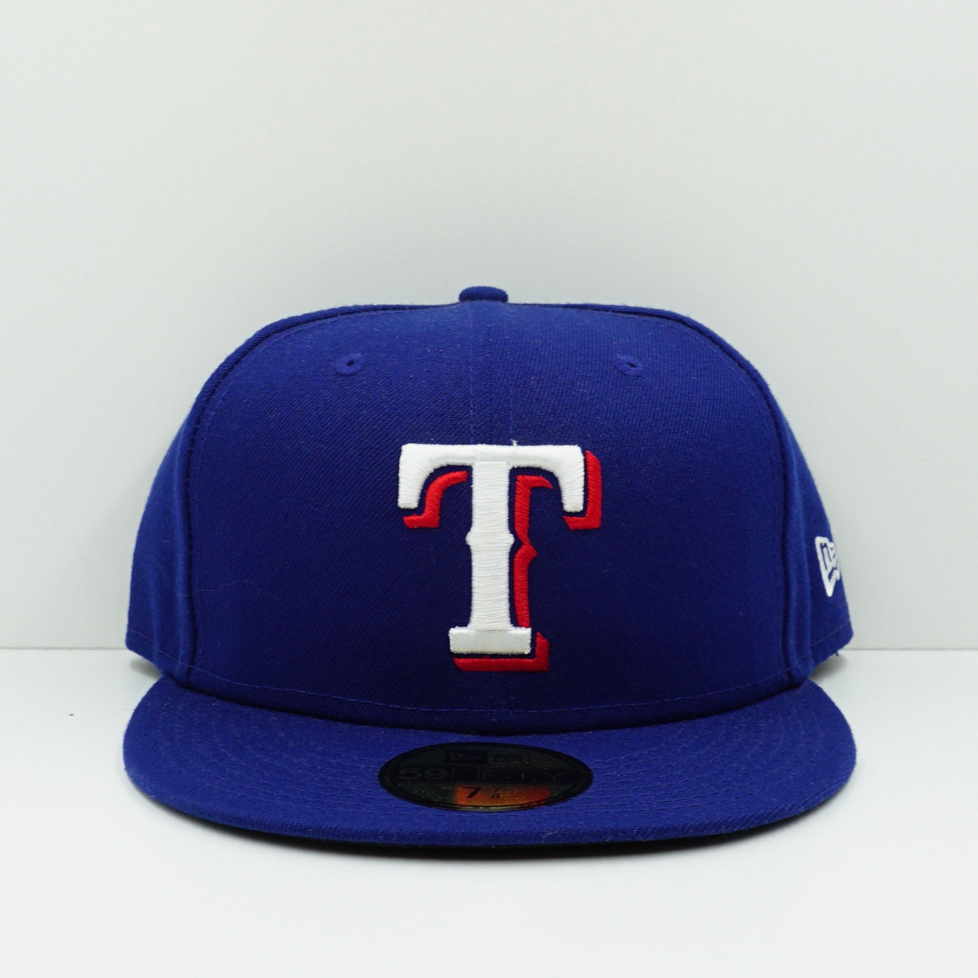 New Era Texas Rangers Blue Fitted Cap