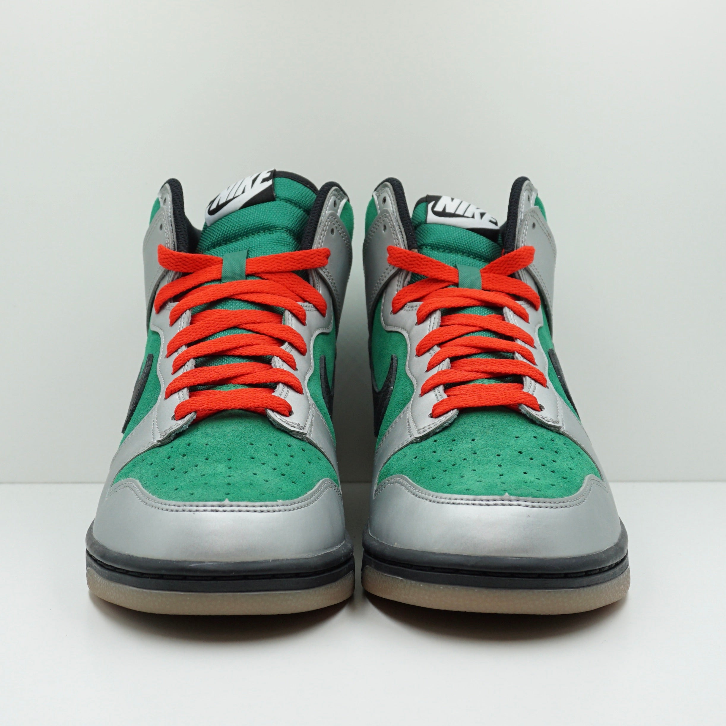 Nike Dunk High By You Silver Green Black