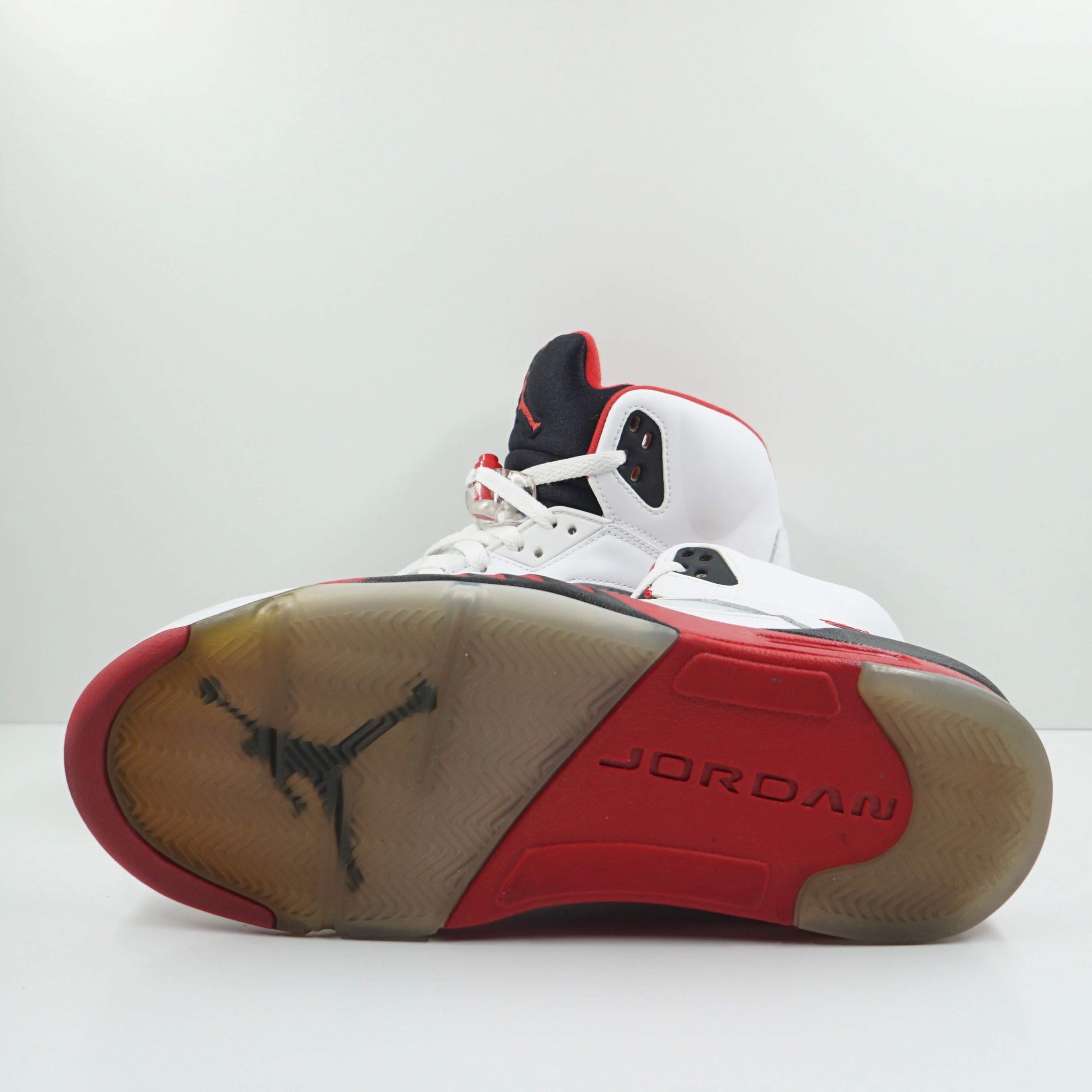 Jordan 5 Retro Fire Red Black Tongue (2013)