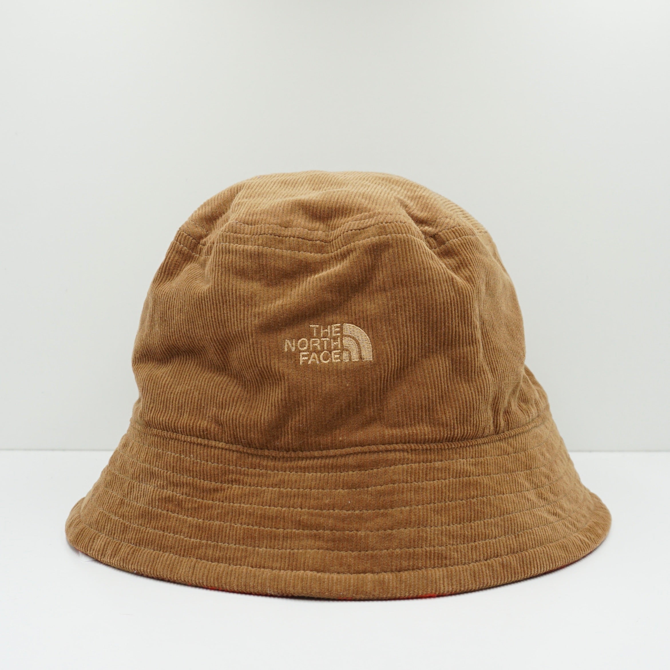 The North Face Reversible Brown Corduroy Bucket Hat