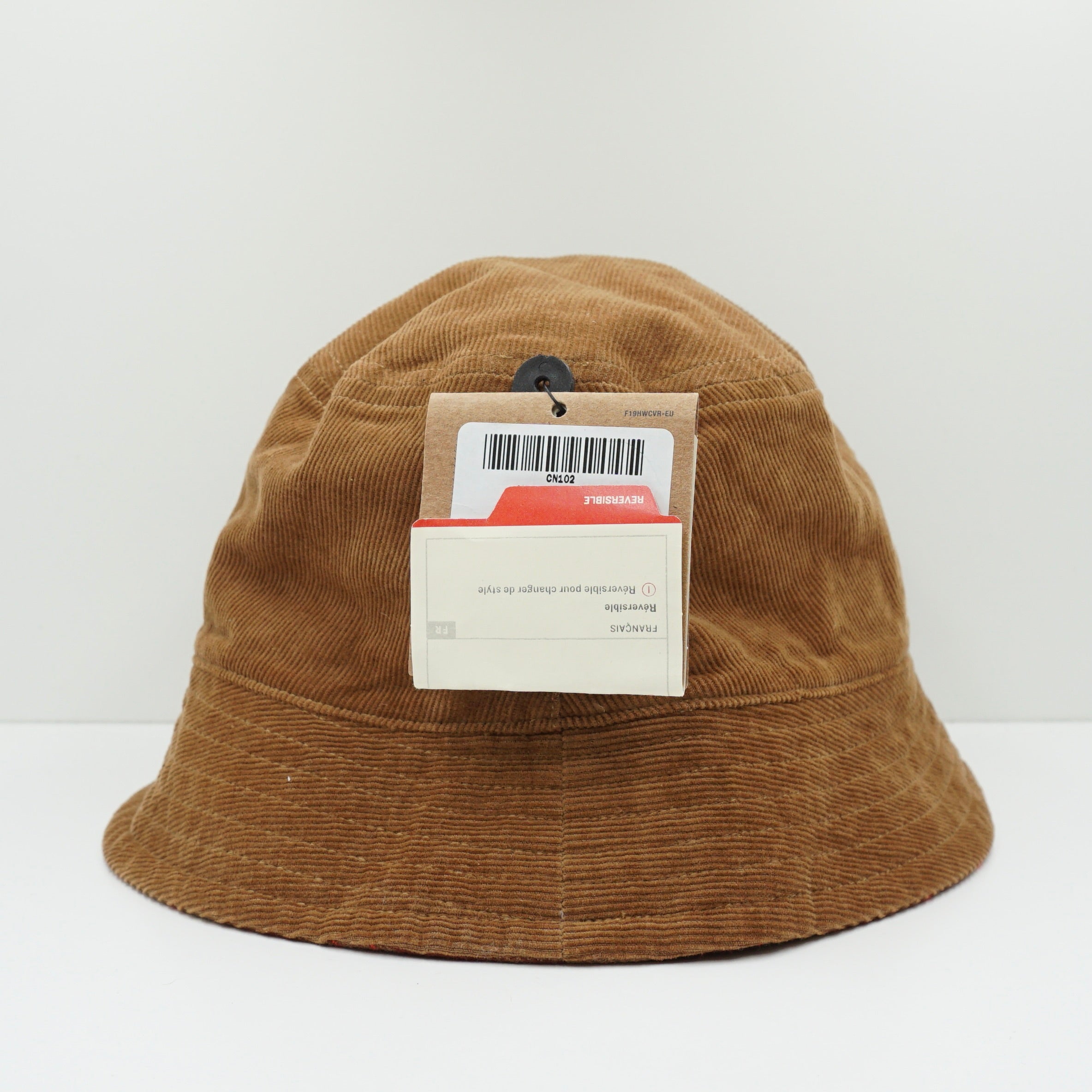The North Face Reversible Brown Corduroy Bucket Hat