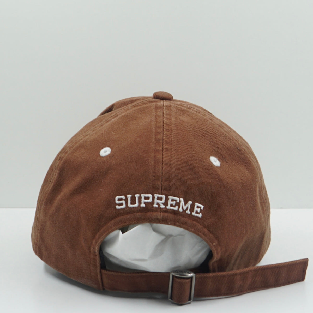Supreme Crest 6-Panel Brown Adjustable Cap