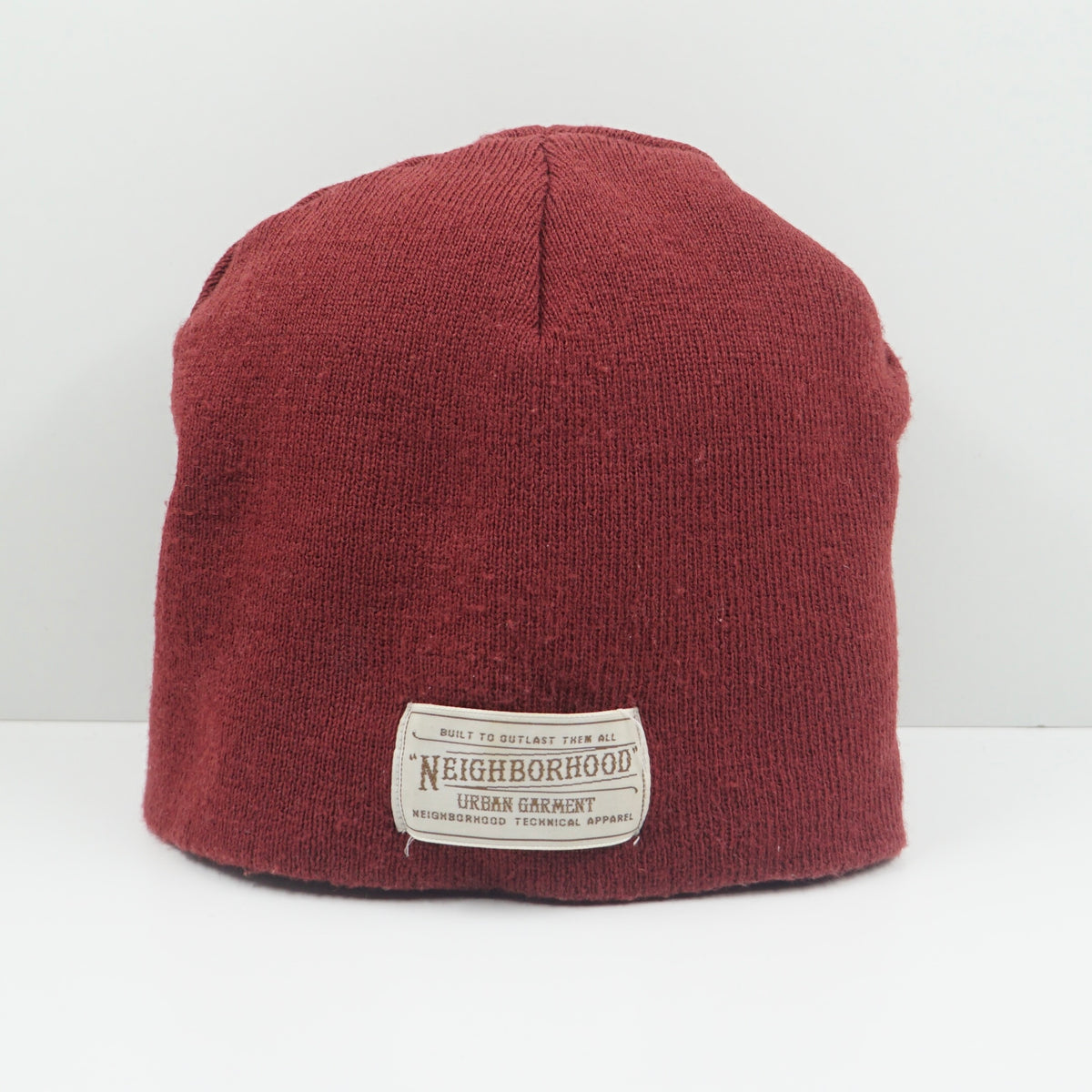 Neighborhood Dark Red Beanie