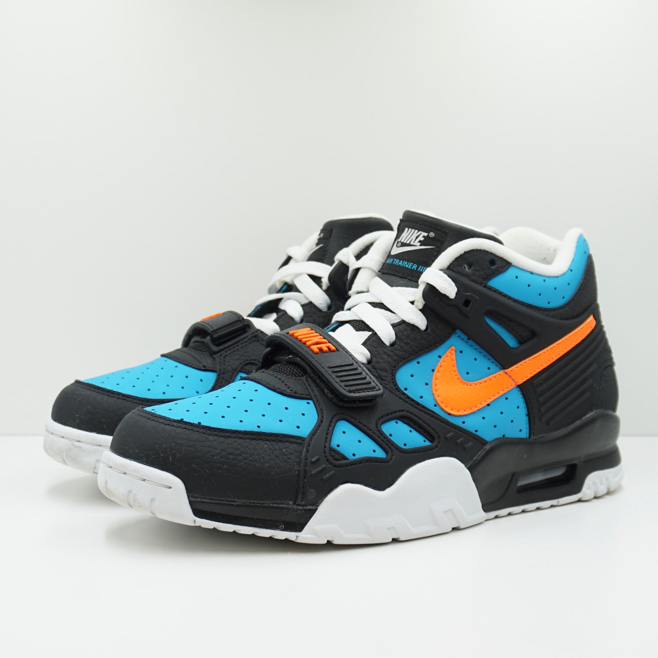 Nike Air Trainer 3 Black Total Orange Laser Blue