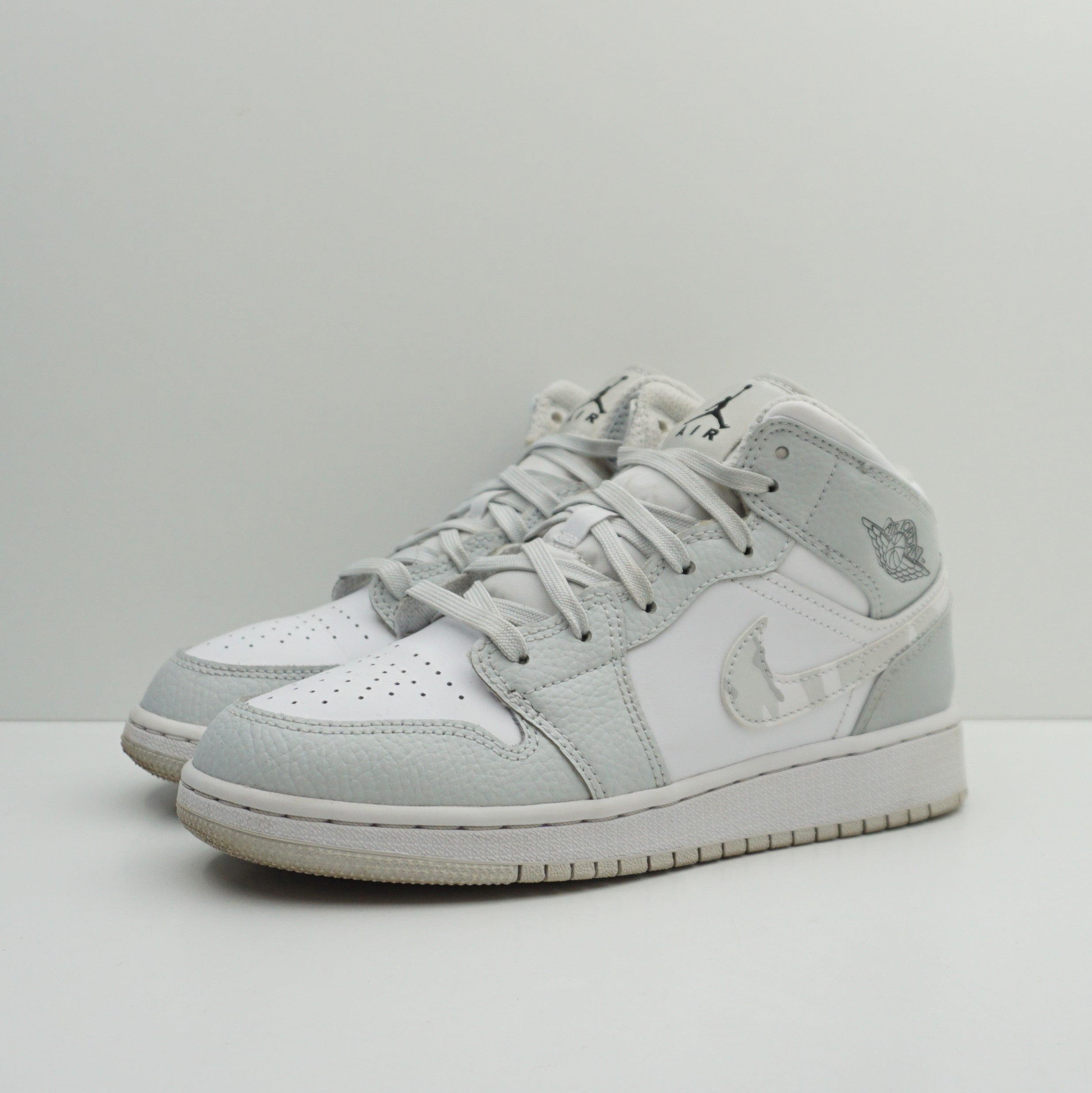 Jordan 1 Mid Grey Camo (GS)