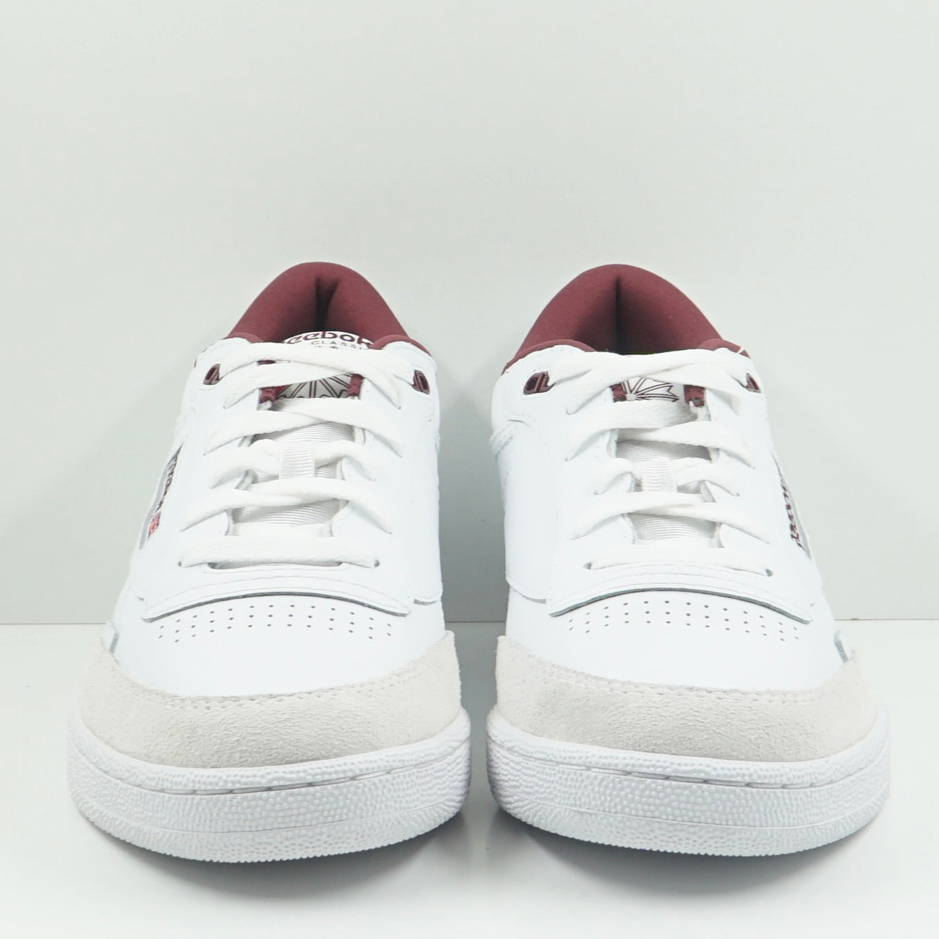 Reebok Club C Mid II White Maroon