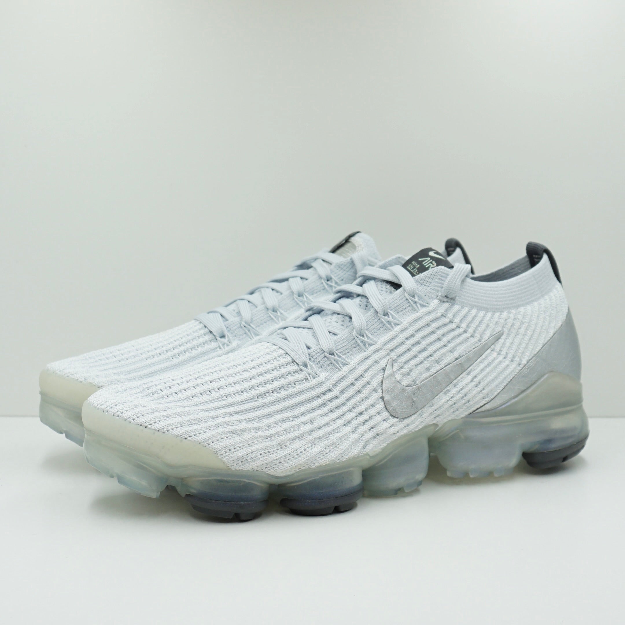 Nike Air VaporMax Flyknit 3 White Reflect Silver