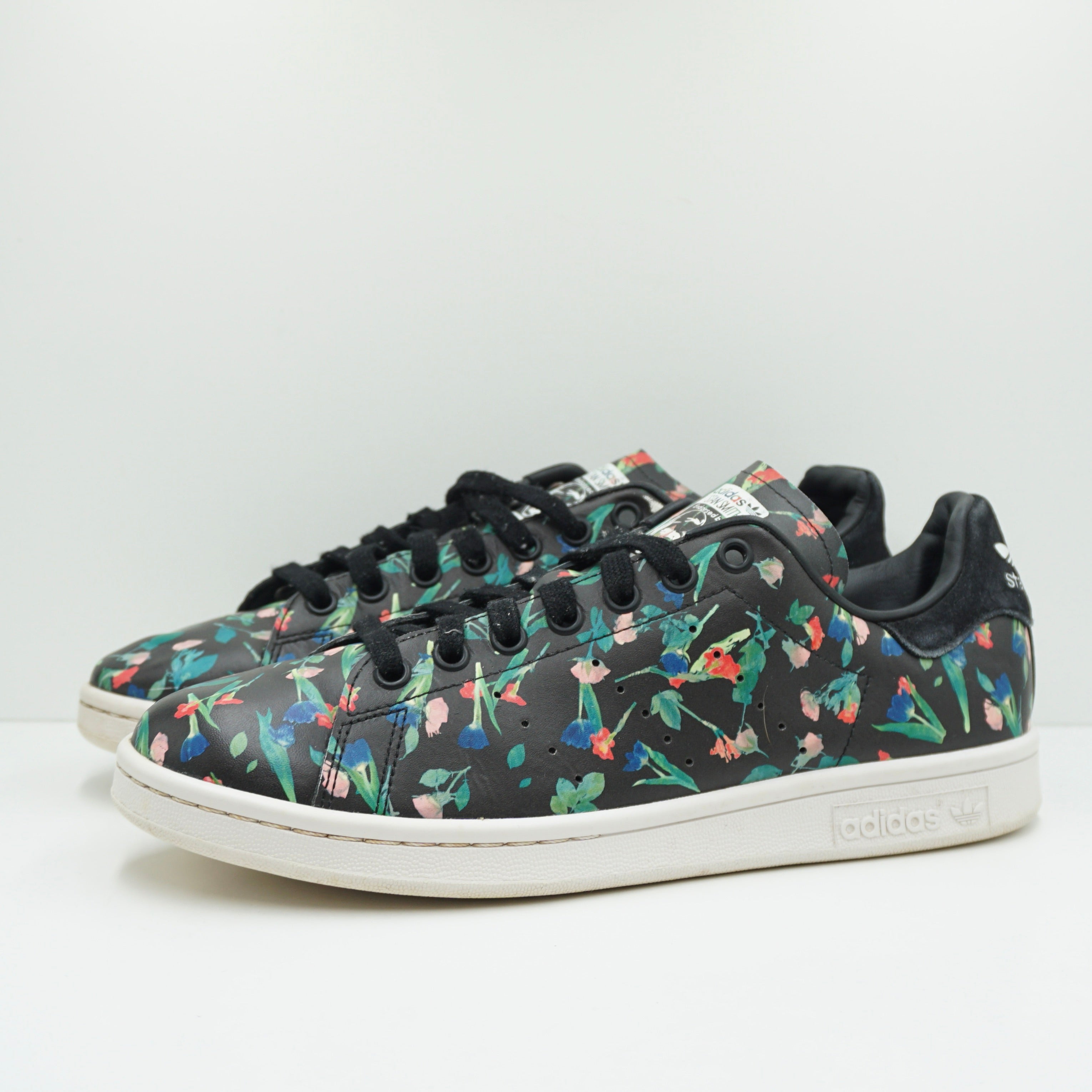 adidas gazelle silver green womens Adidas Stan Smith Floral (W)