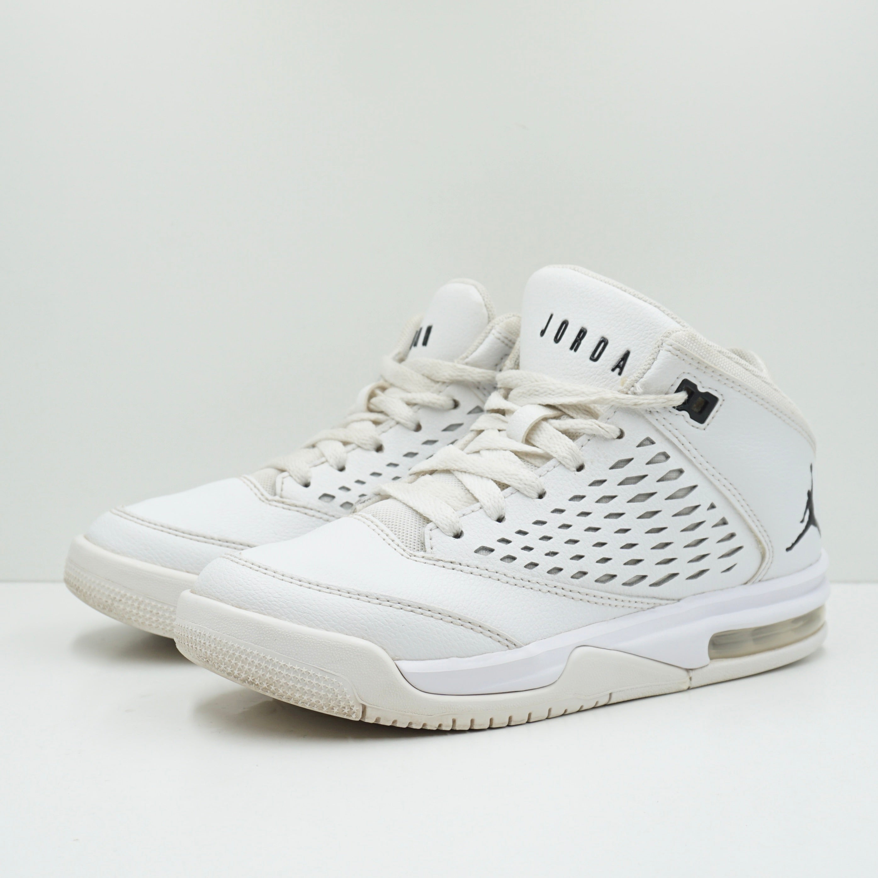 Jordan Flight Origin 4 White Black (GS)
